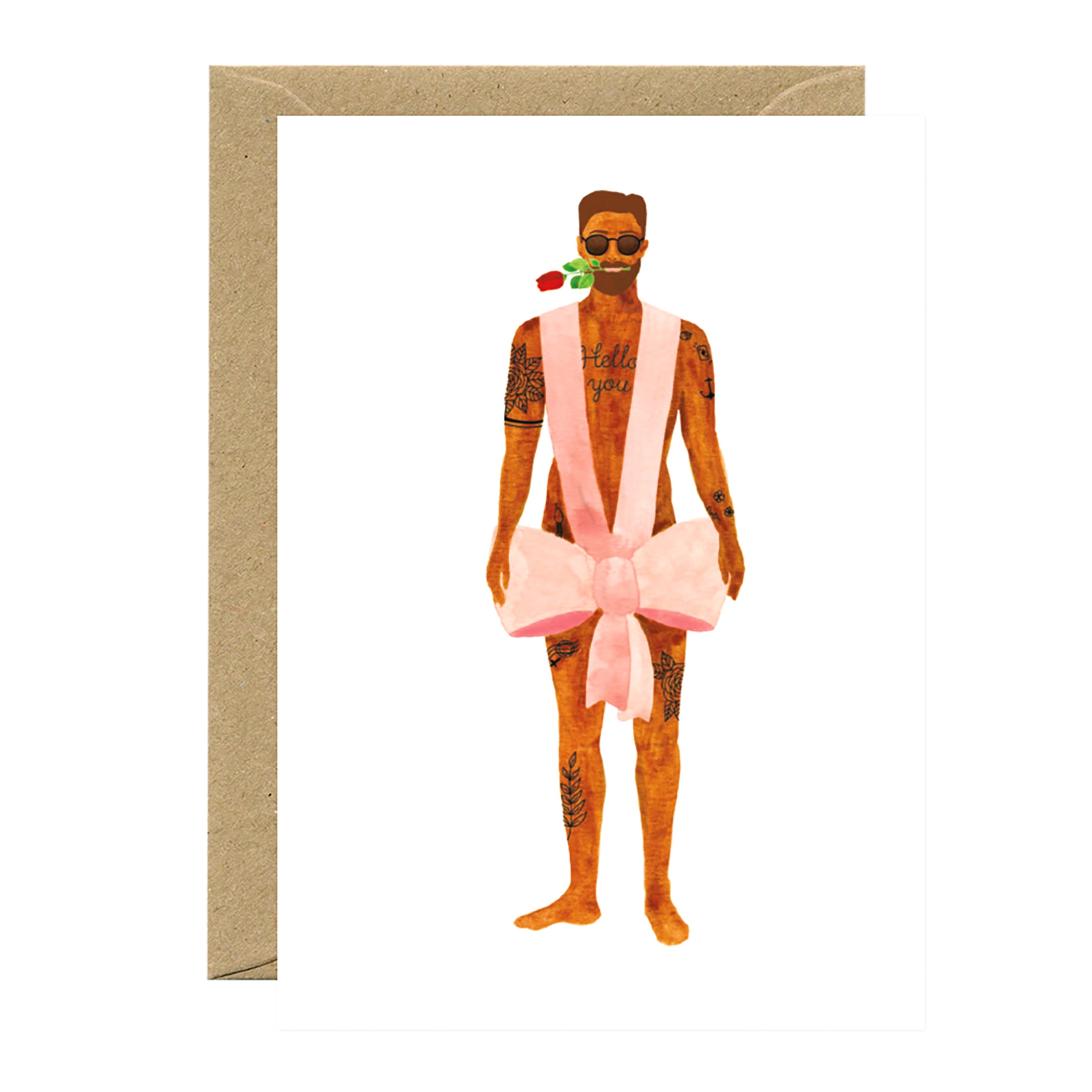 Herring & Bones - Concept Store Joyeux - All The Ways To Say - Cartes - Carte "Man Gift"