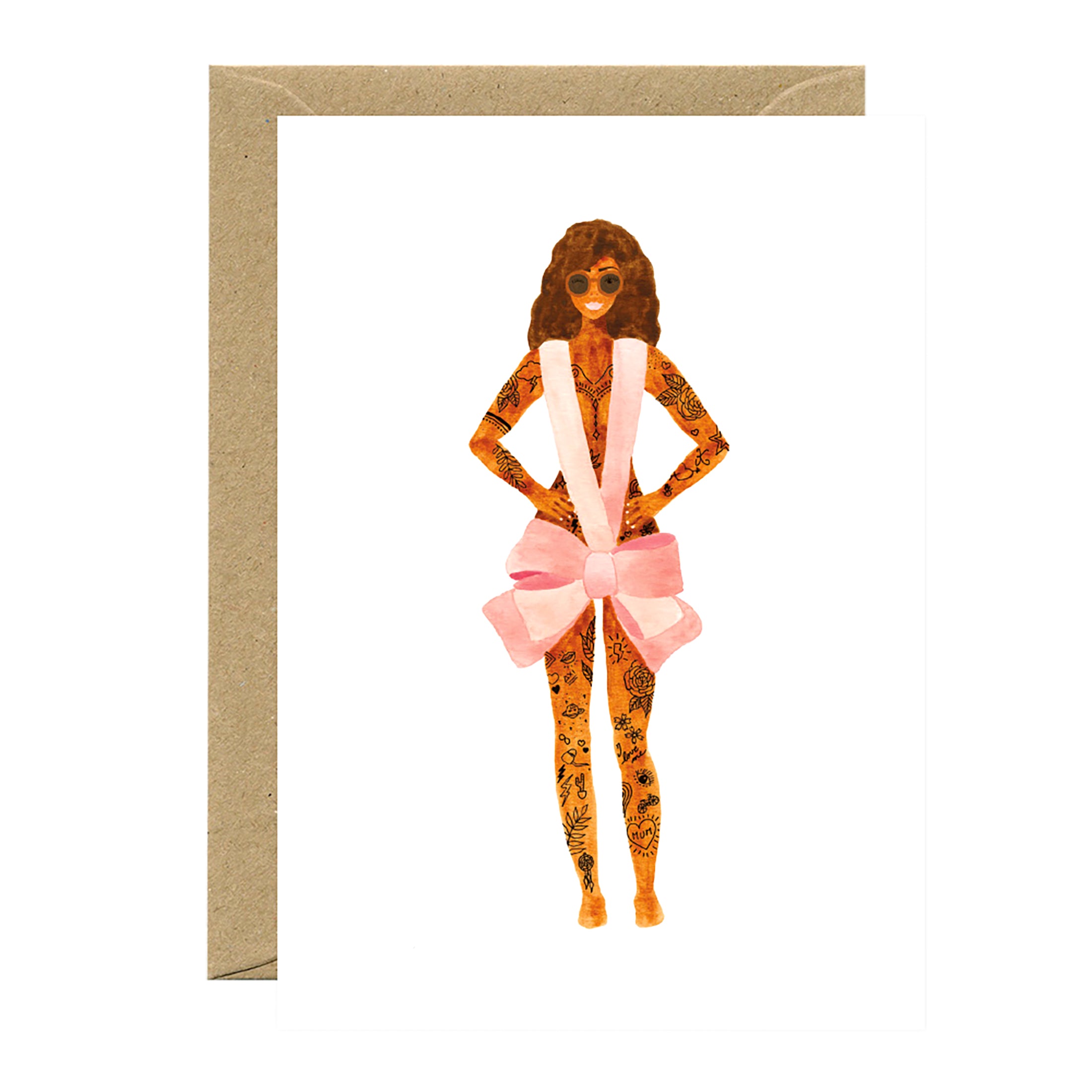 Herring & Bones - Concept Store Joyeux - All The Ways To Say - Cartes - Carte "Woman Gift"