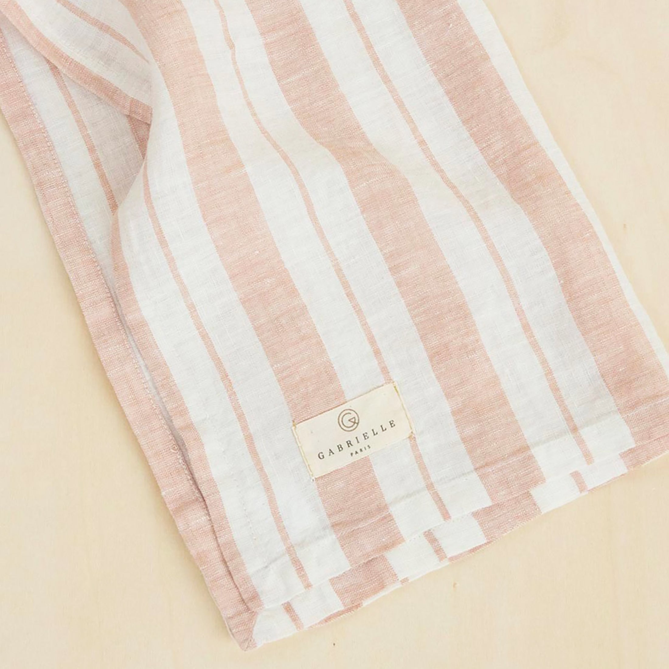 Herring & Bones - Concept Store Joyeux - Gabrielle Paris - Torchons - Torchon en lin à larges rayures