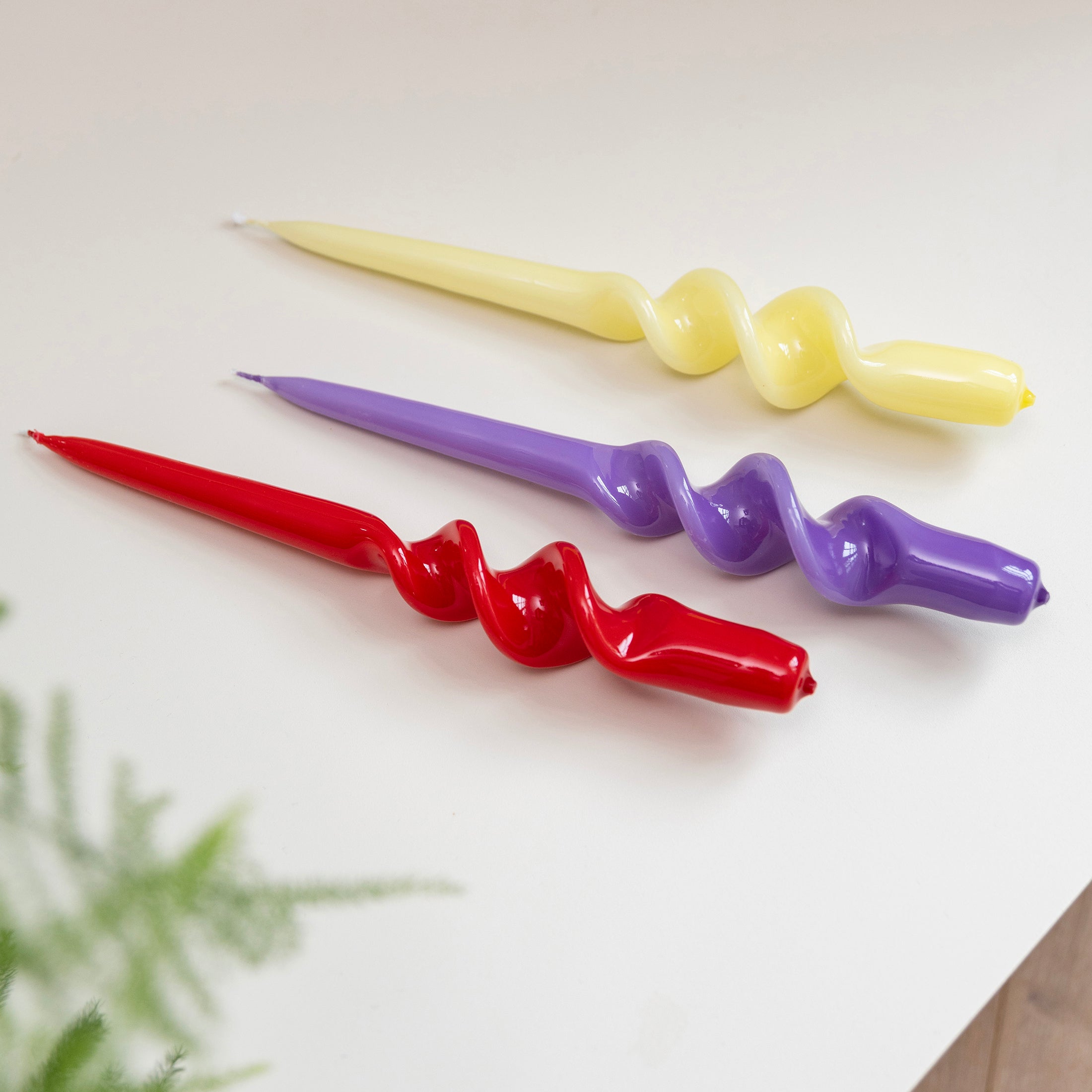 Herring & Bones - Concept Store Joyeux - &klevering - Bougies Déco - Coffret de 3 bougies "Alpha" - Sunset