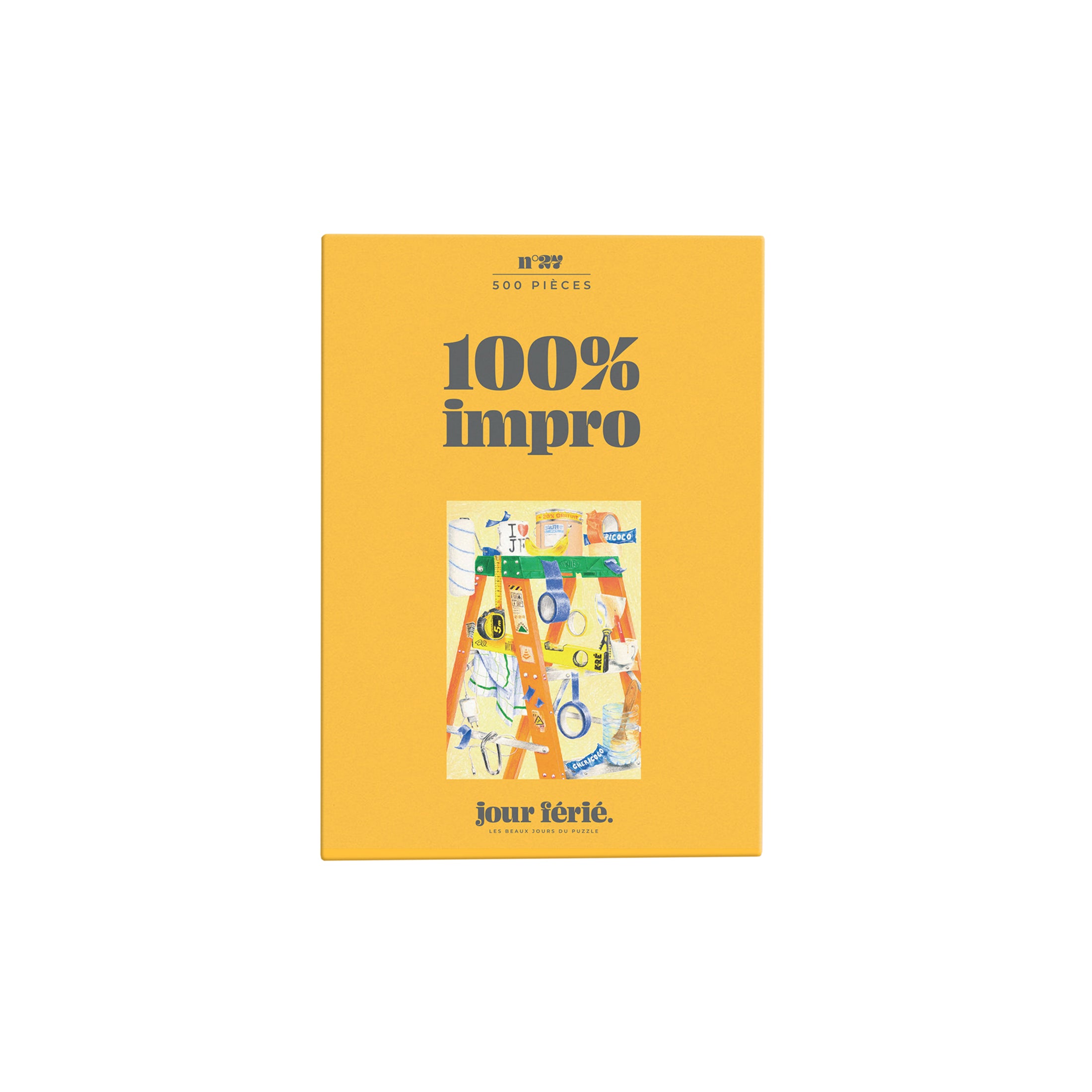 Herring & Bones - Concept Store Joyeux - Jour Férié - Puzzles - Puzzle "100% Impro"