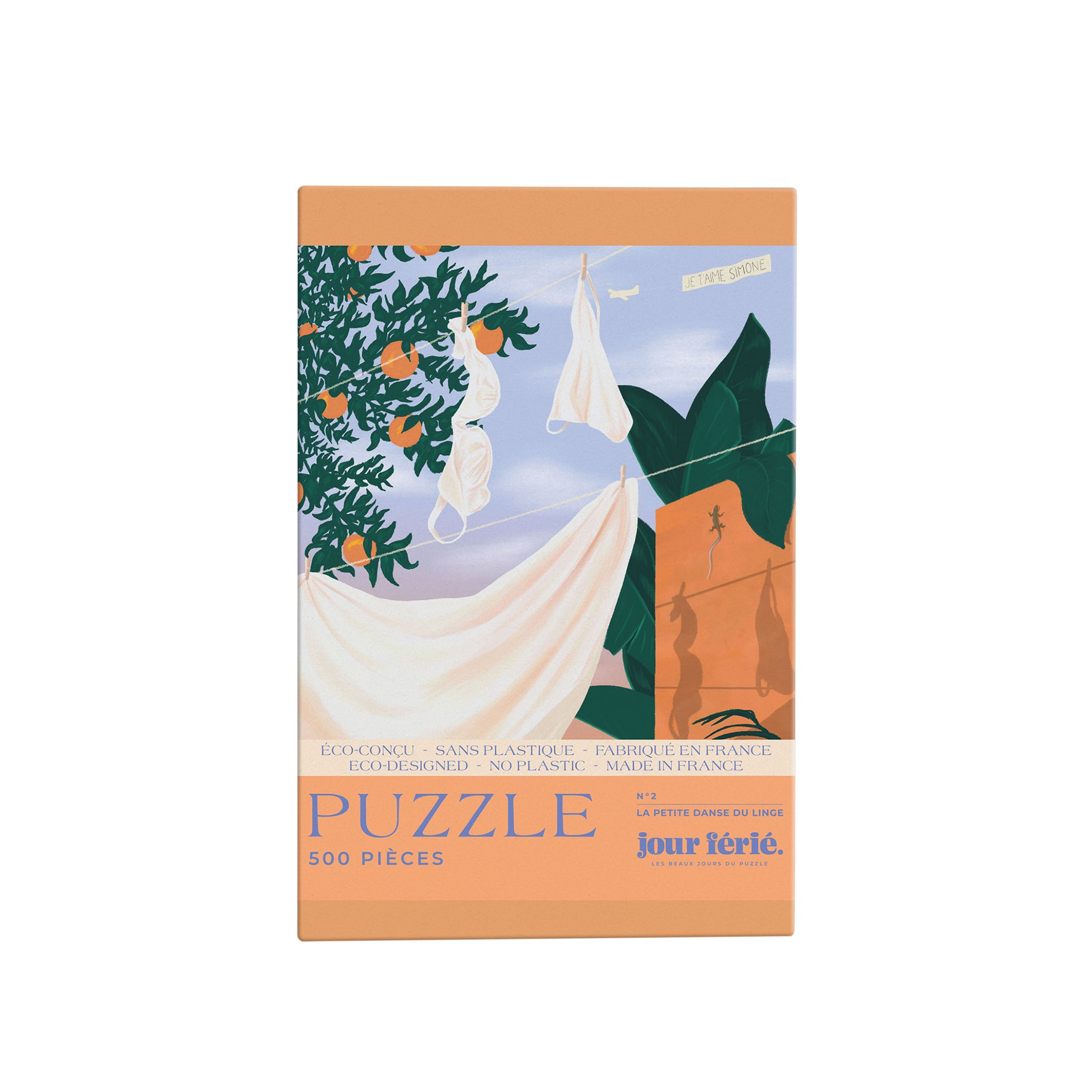 Herring & Bones - Concept Store Joyeux - Jour Férié - Puzzles - Puzzle "La petite danse du linge"