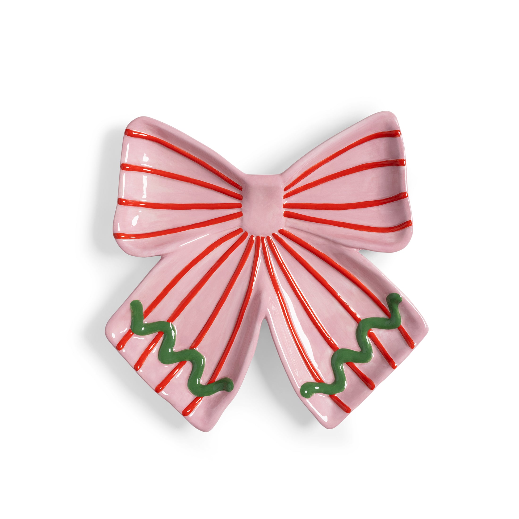 Herring & Bones - Concept Store Joyeux - &klevering - Plateaux - Assiette décorative "Ribbon"