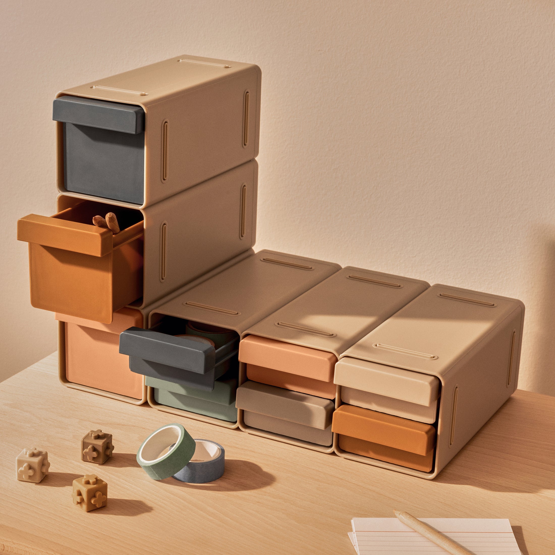 Herring & Bones - Concept Store Joyeux - LIEWOOD - Rangement Enfants - Système de rangement à tiroirs "Killian"