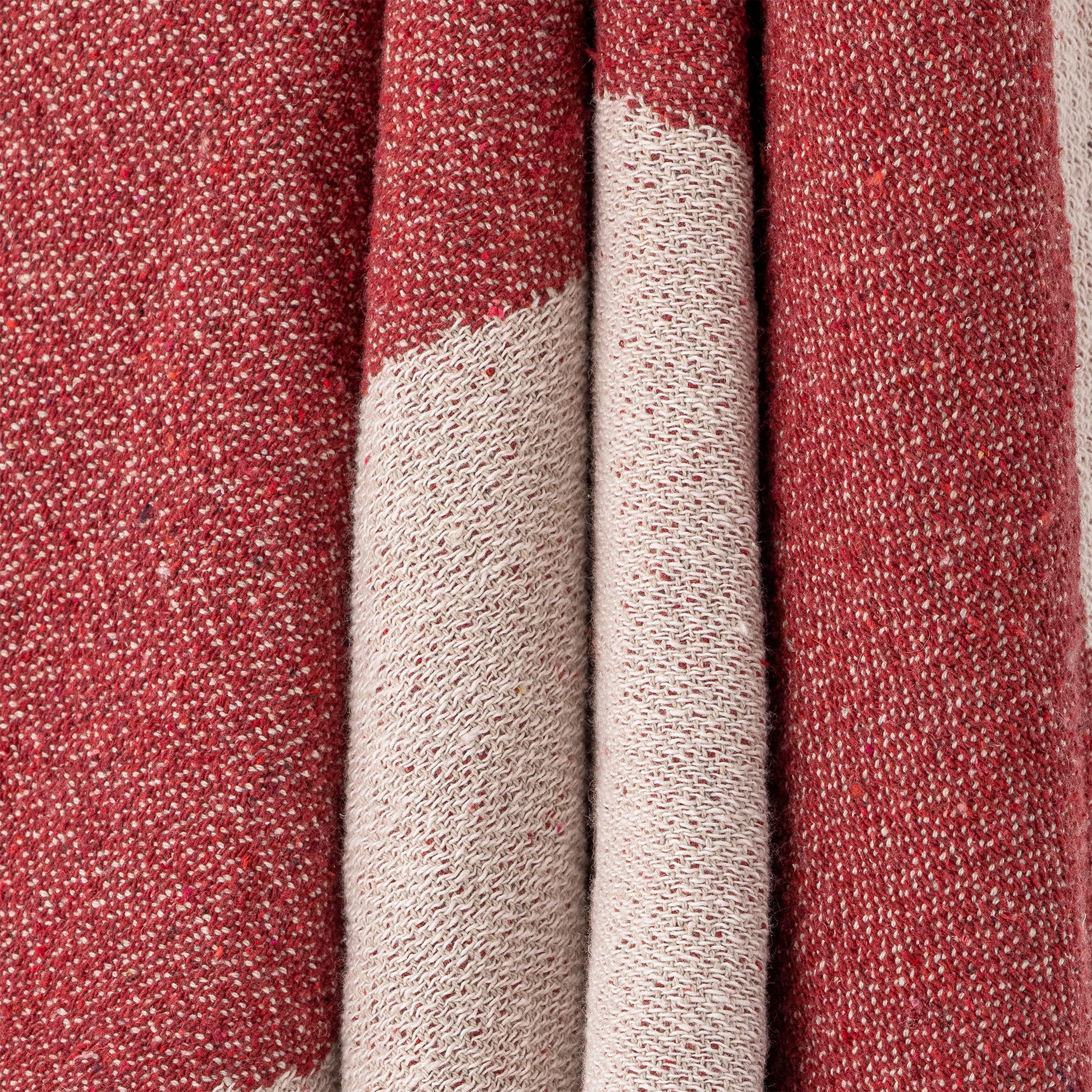 Herring & Bones - Concept Store Joyeux - Bloomingville - Plaids - Plaid de Noël en coton recyclé "Jolly"