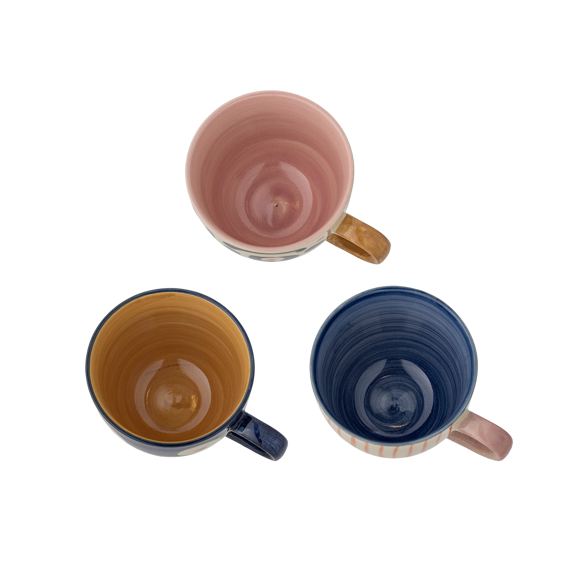 Herring & Bones - Concept Store Joyeux - Bloomingville - Tasses - Lot de 3 tasses "Eviaya"