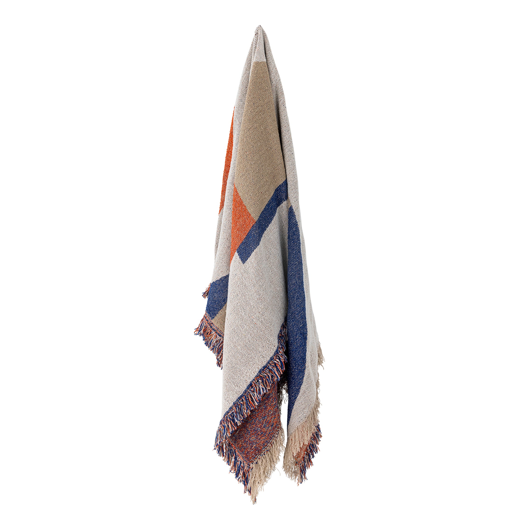 Herring & Bones - Concept Store Joyeux - Bloomingville - Plaids - Plaid en coton recyclé "Clarita"
