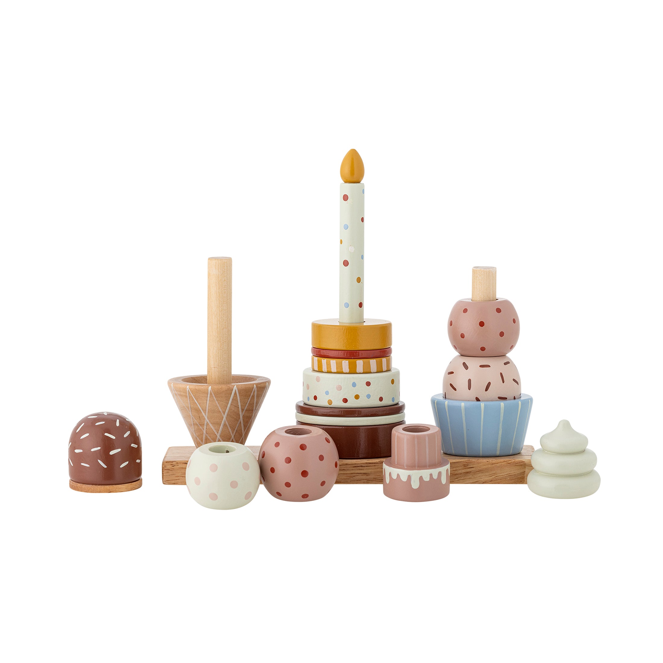 Herring & Bones - Concept Store Joyeux - Bloomingville Mini - Peluches et Jouets - Jouet à empiler "Celebrate"