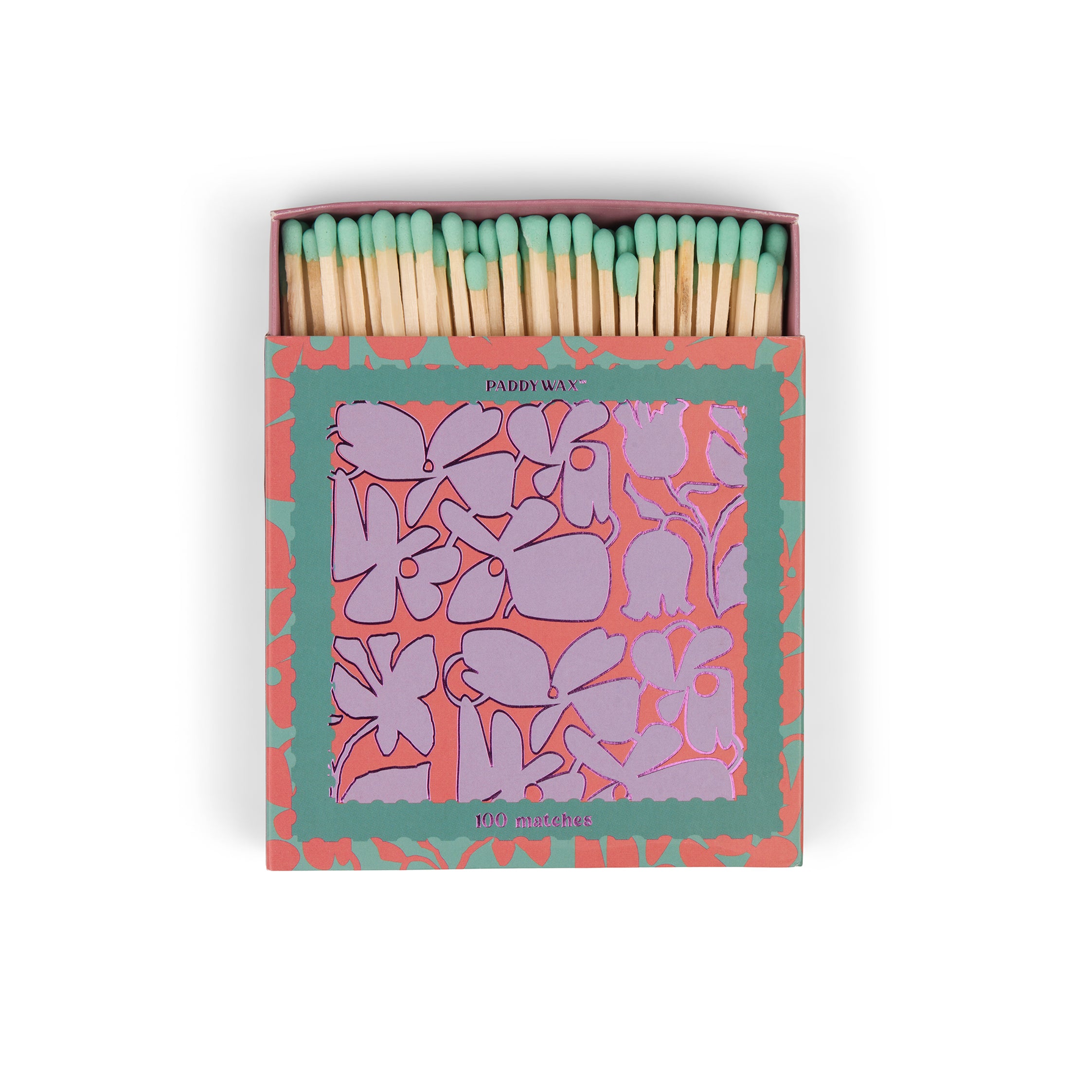 Herring & Bones - Concept Store Joyeux - Designworks Collective - Allumettes - Boîte d'allumettes "Fleurs Abstraites"