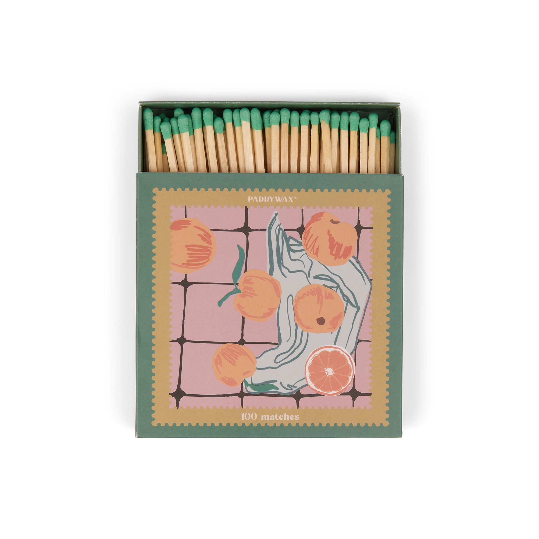 Herring & Bones - Concept Store Joyeux - Designworks Collective - Allumettes - Boîte d'allumettes "Oranges"