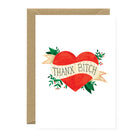 Herring & Bones - Concept Store Joyeux - All The Ways To Say - Cartes - Carte "Thanx Bitch"