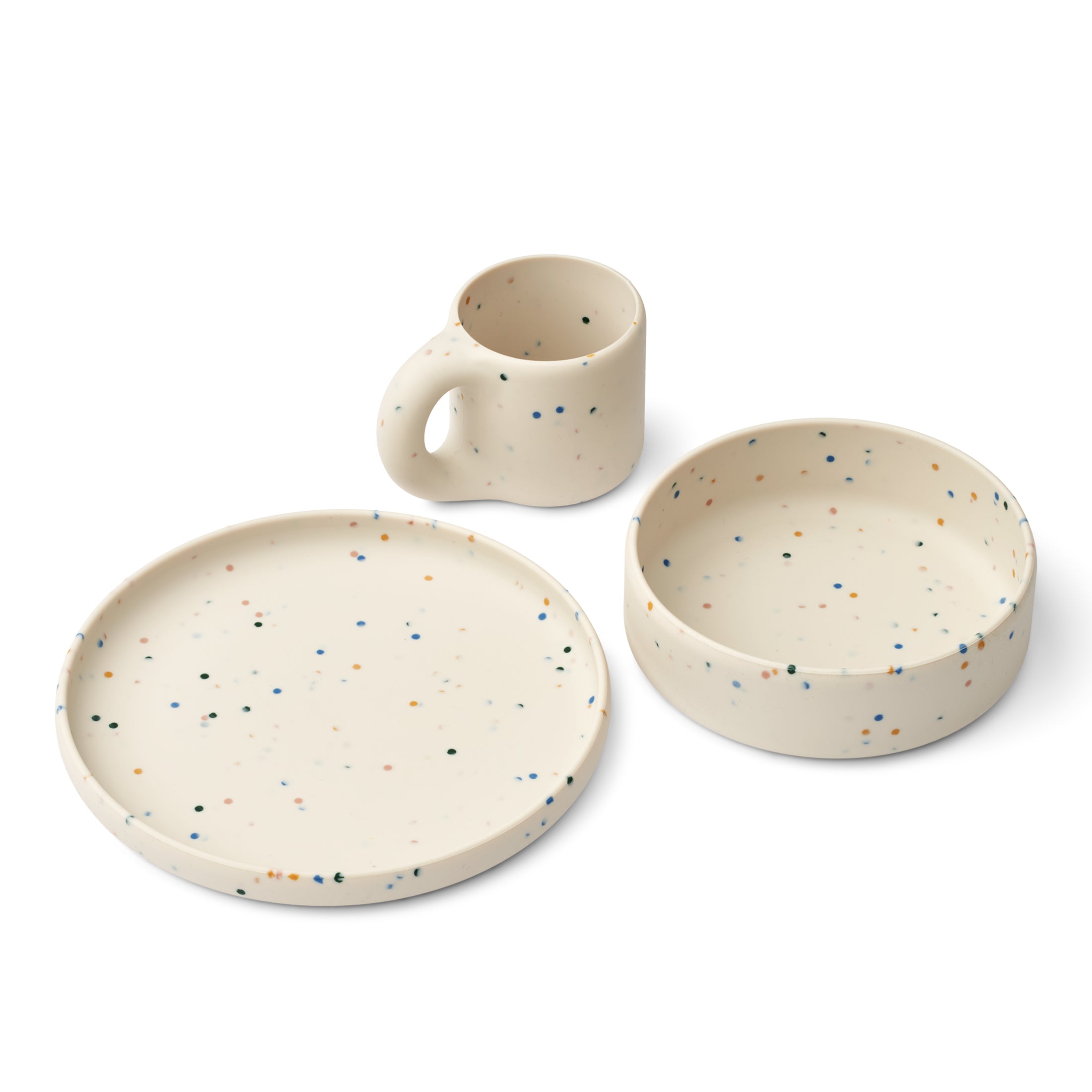 Herring & Bones - Concept Store Joyeux - LIEWOOD - Ensembles - Coffret de vaisselle en silicone "Andie"
