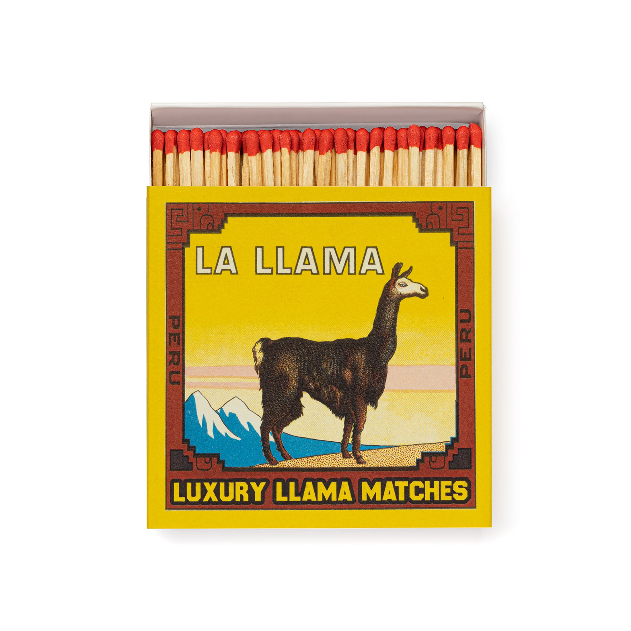 Herring & Bones - Concept Store Joyeux - Archivist Gallery - Allumettes - Boîte d'allumettes "La Llama"