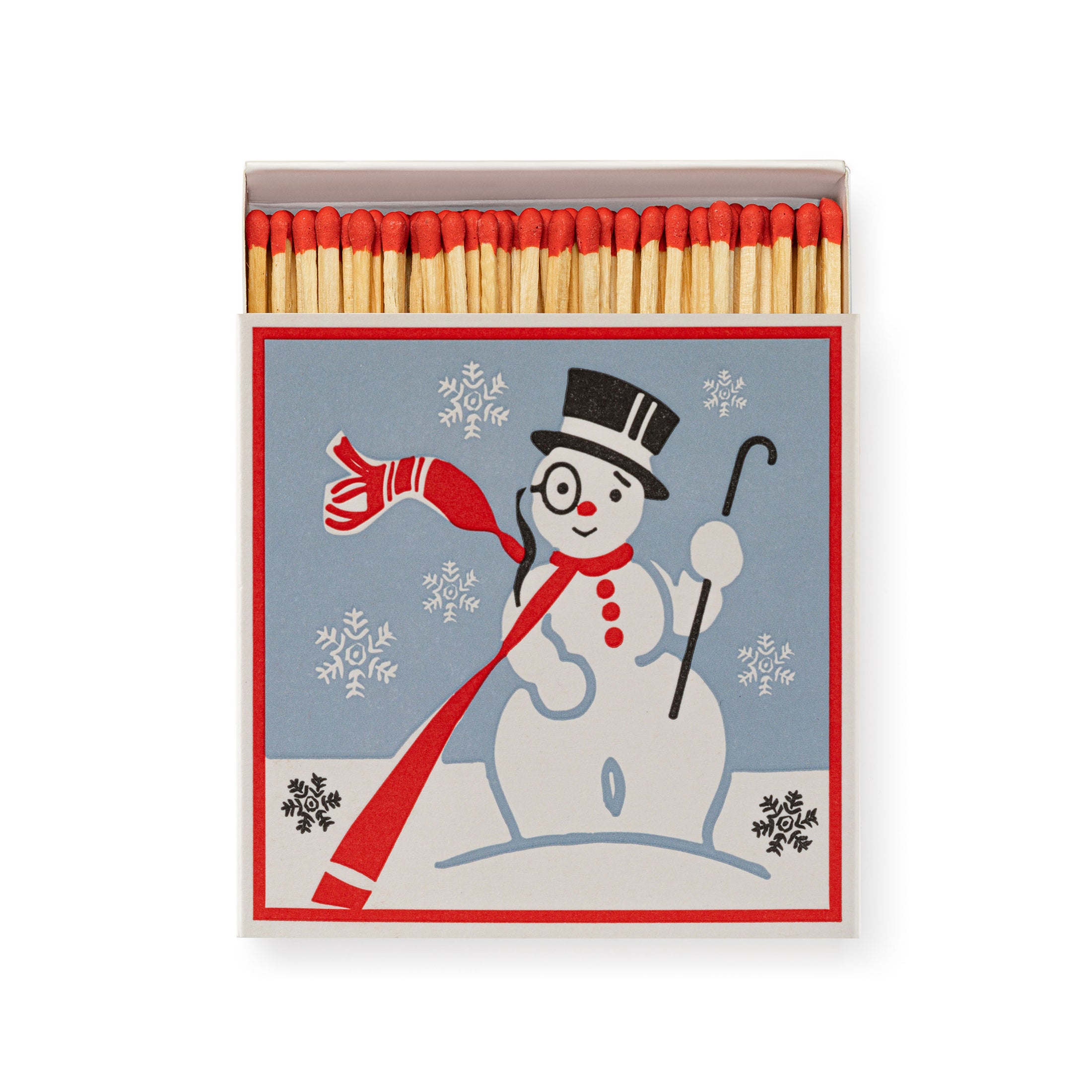Herring & Bones - Concept Store Joyeux - Archivist Gallery - Allumettes - Boîte d'allumettes "The snowman"