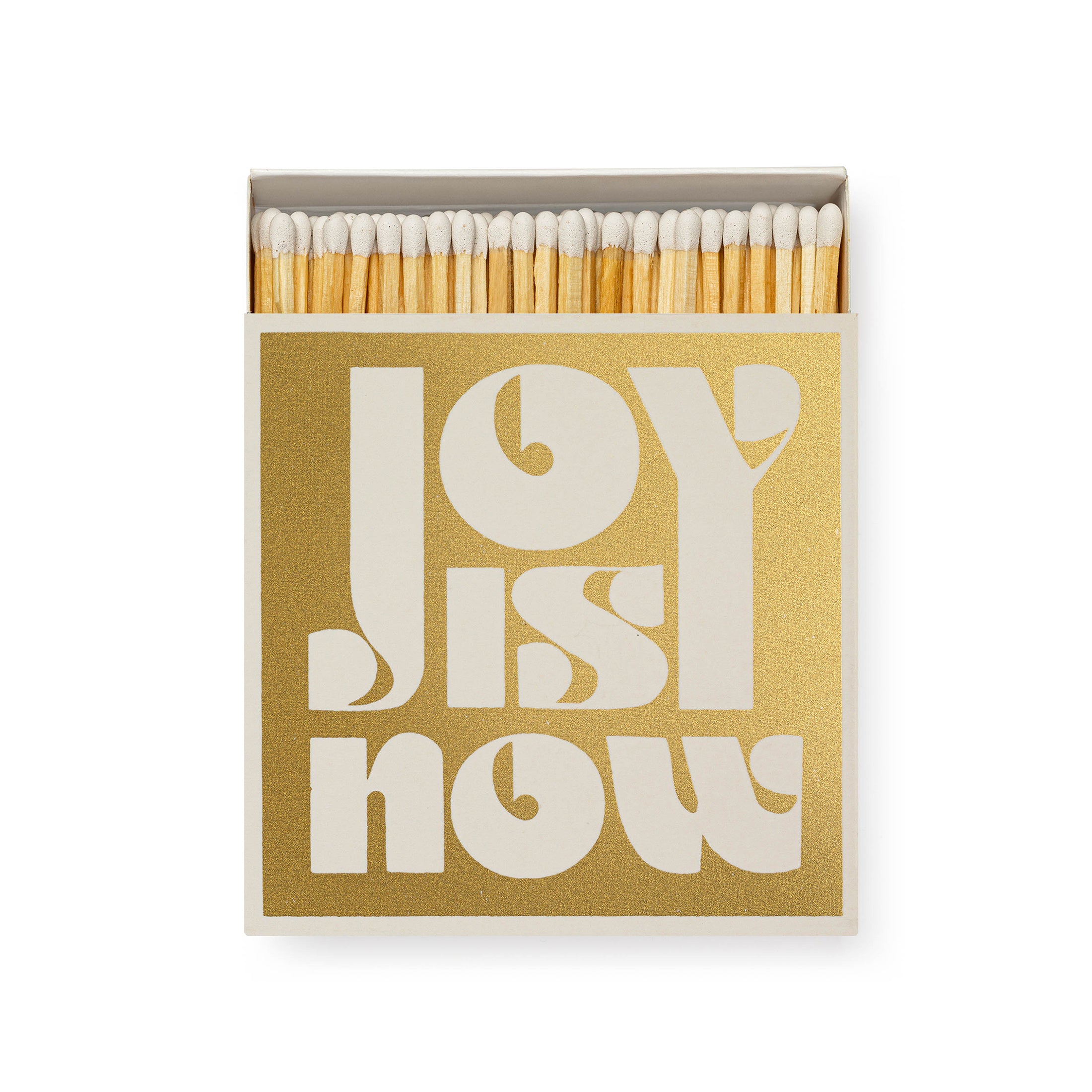 Herring & Bones - Concept Store Joyeux - Archivist Gallery - Allumettes - Boîte d'allumettes "Joy is now"