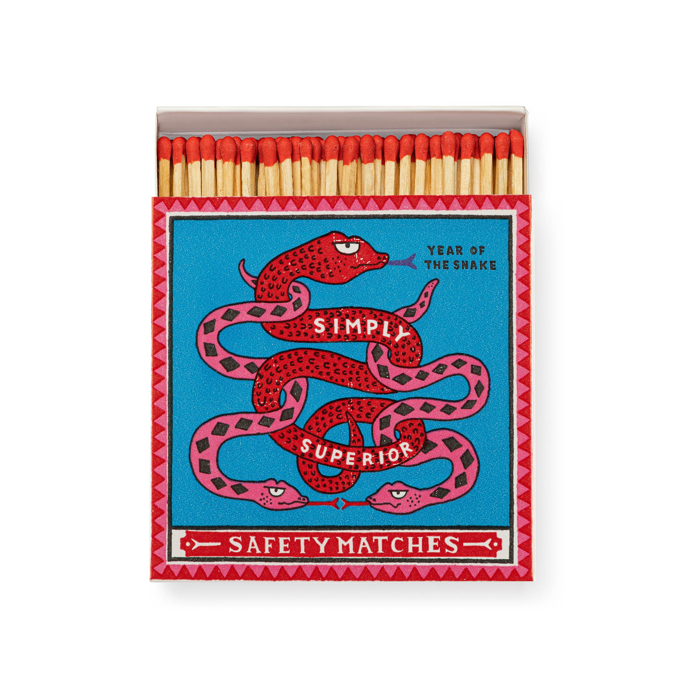 Herring & Bones - Concept Store Joyeux - Archivist Gallery - Allumettes - Boîte d'allumettes "Snake Year"
