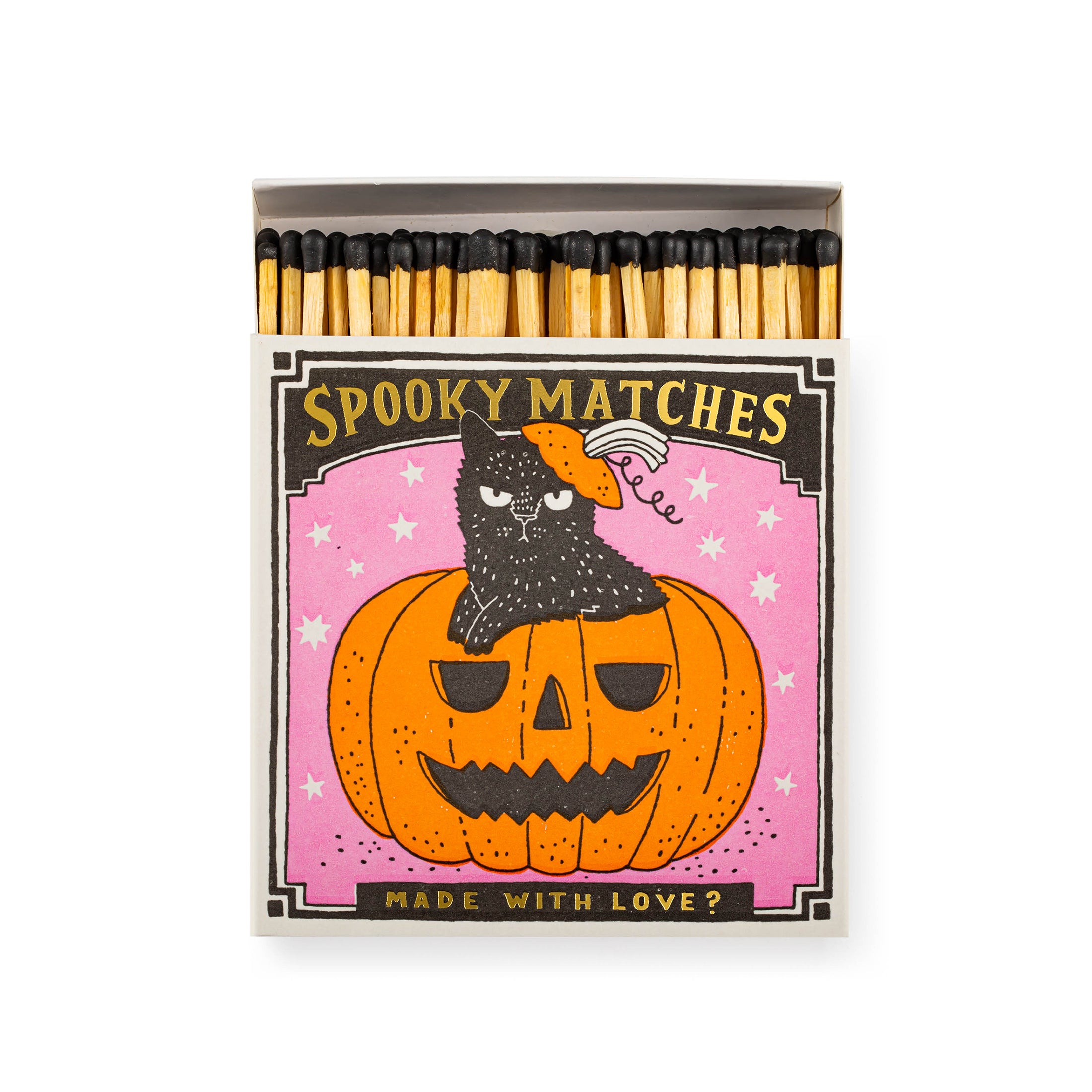 Herring & Bones - Concept Store Joyeux - Archivist Gallery - Allumettes - Boîte d'allumettes "Spooky"