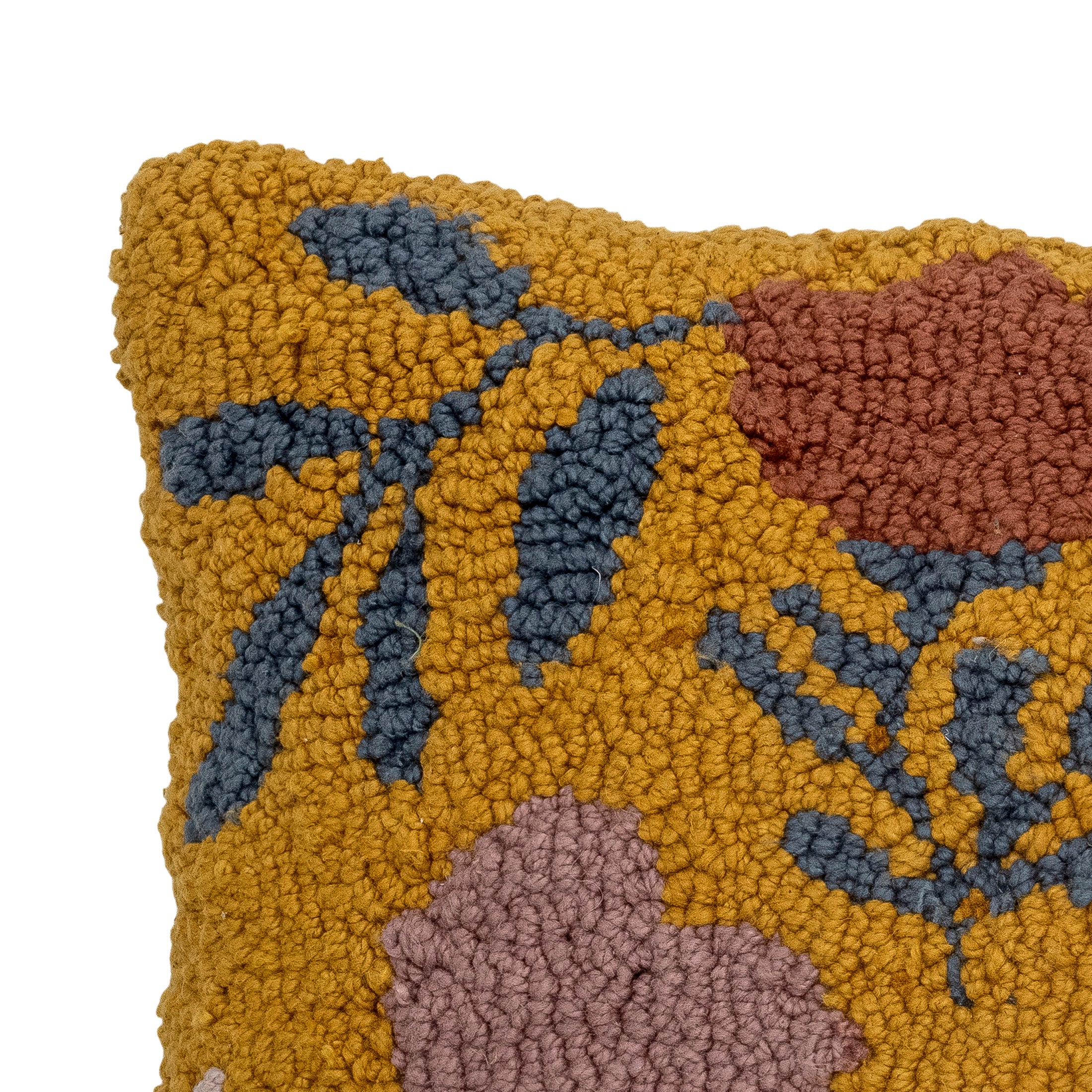 Herring & Bones - Concept Store Joyeux - Bloomingville Mini - Coussins Enfants - Coussin tufté coloré "Fille"