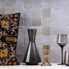 Herring & Bones - Concept Store Joyeux - Bloomingville - Bougeoirs - Bougeoir en verre "Litus"