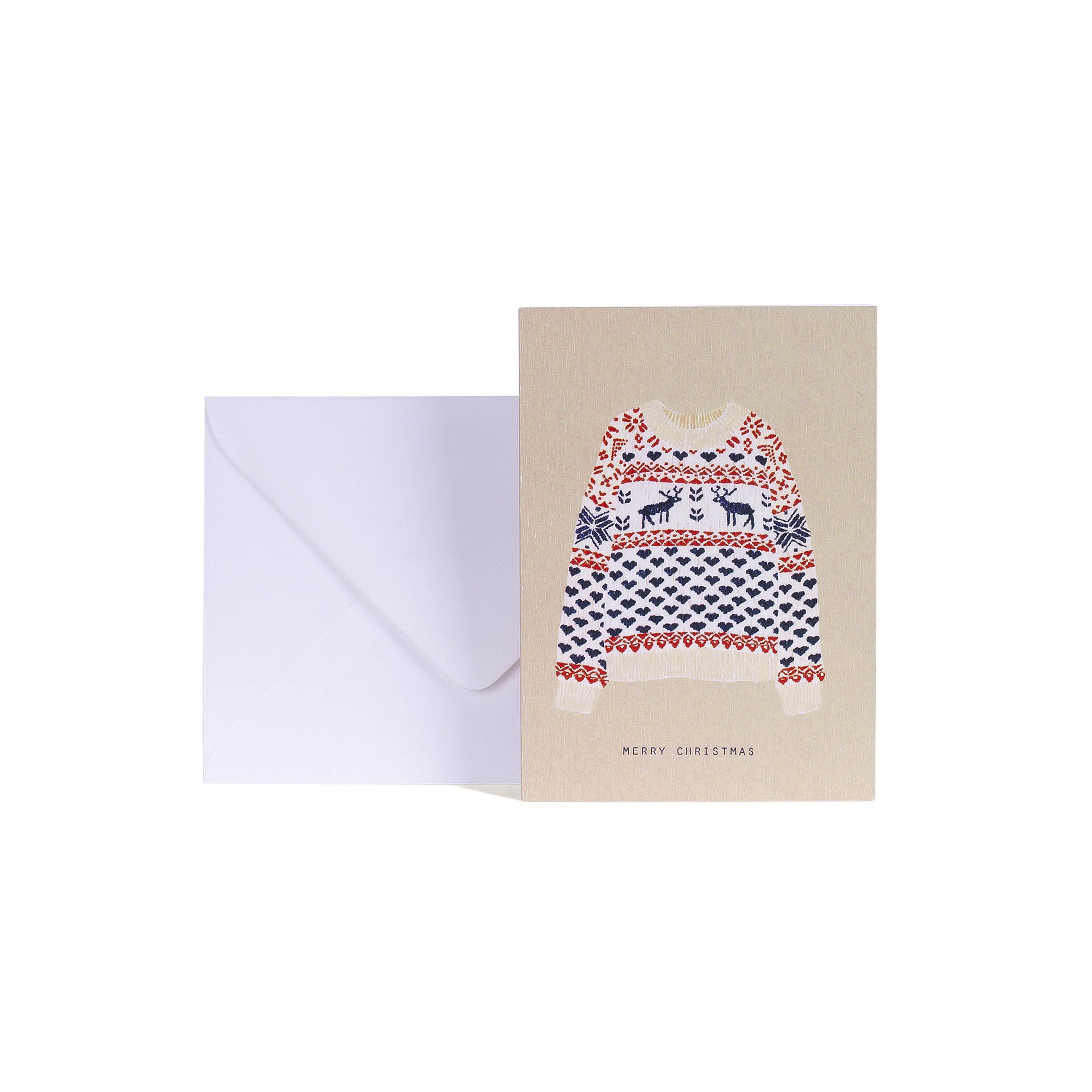 Herring & Bones - Concept Store Joyeux - Season Paper - Cartes - Carte de Noël "Au chaud"