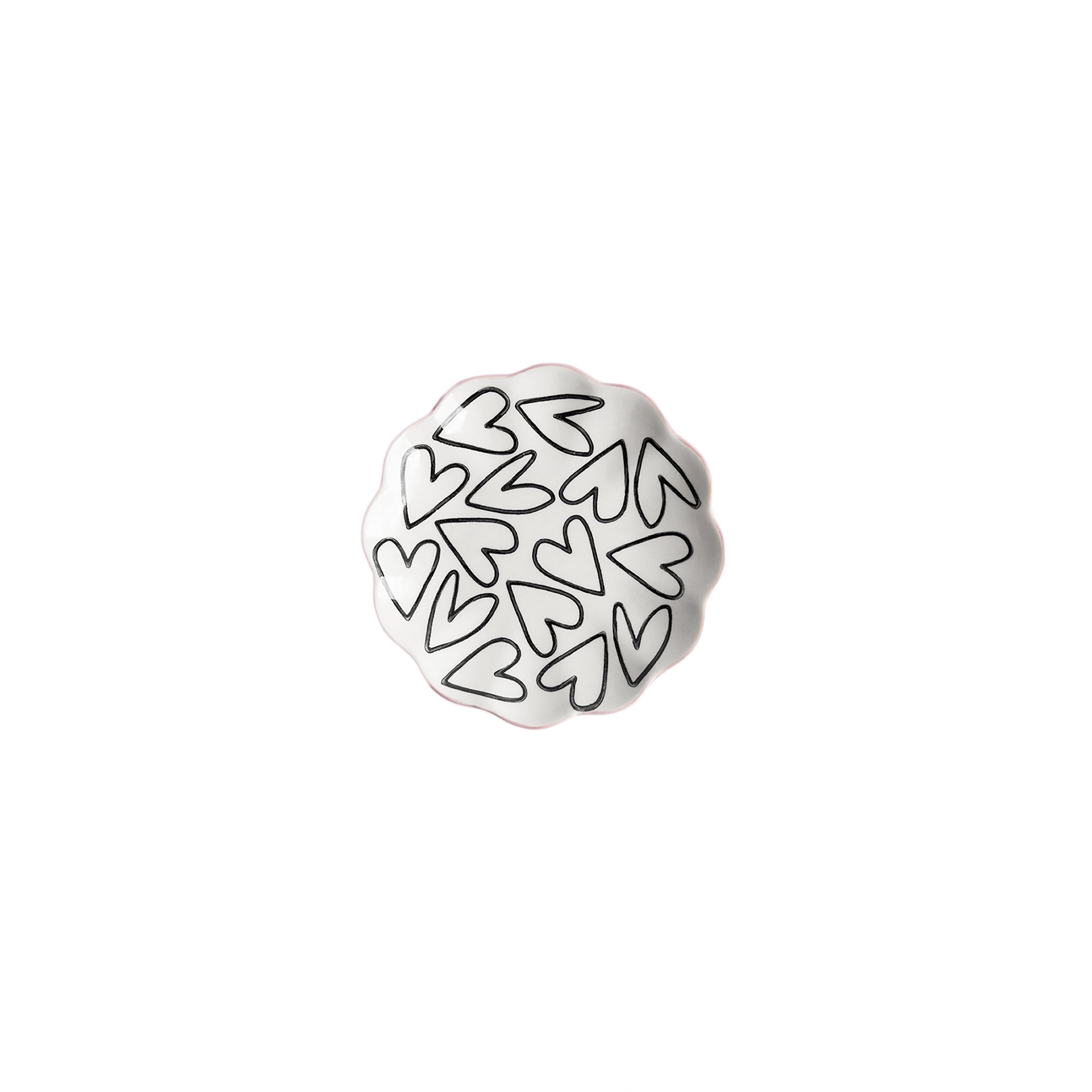Herring & Bones - Concept Store Joyeux - Caroline Gardner - Plateaux - Petite assiette déco "Hearts"