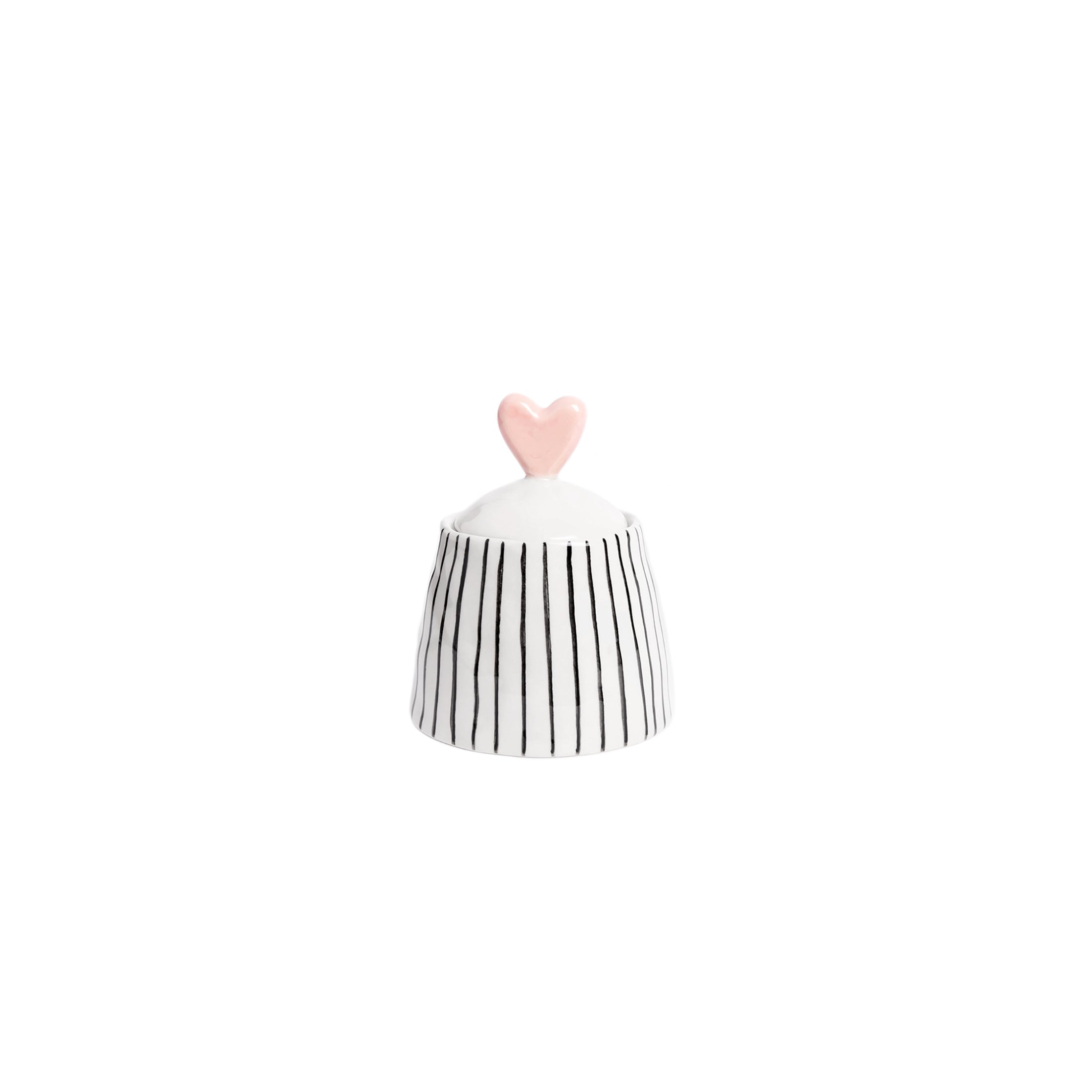 Herring & Bones - Concept Store Joyeux - Caroline Gardner - Pots - Petit pot en céramique "Coeur"