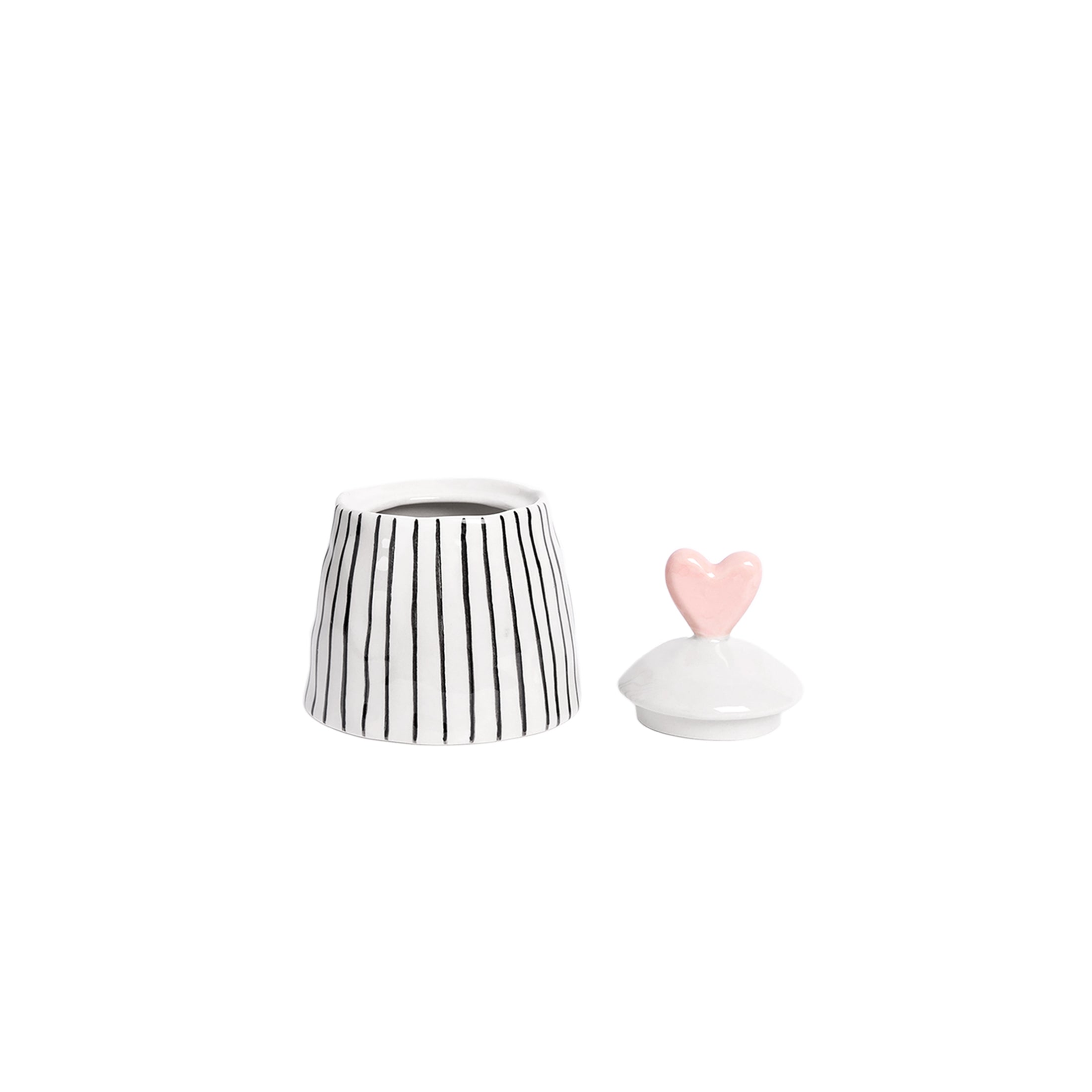 Herring & Bones - Concept Store Joyeux - Caroline Gardner - Pots - Petit pot en céramique "Coeur"