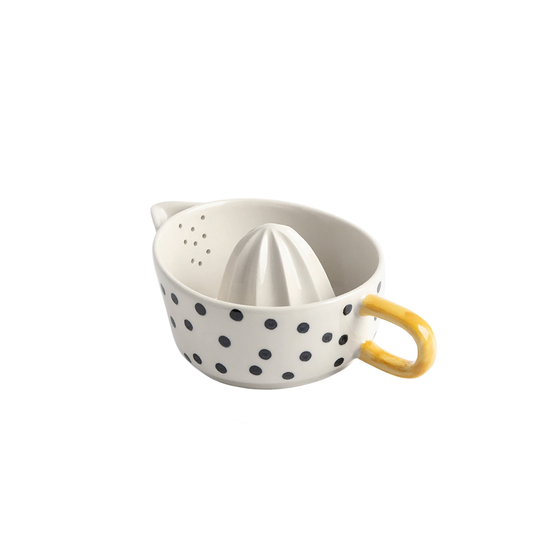 Herring & Bones - Concept Store Joyeux - Caroline Gardner - Presse-citron - Presse-citron en céramique "Ditsy"