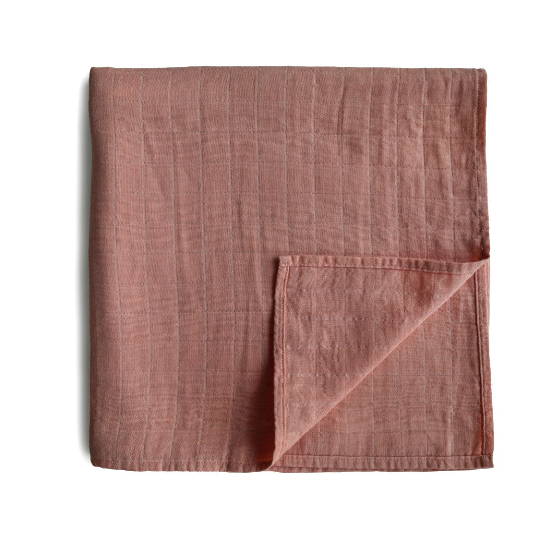 Herring & Bones - Concept Store Joyeux - Mushie - Langes - Maxi lange pour enfant uni