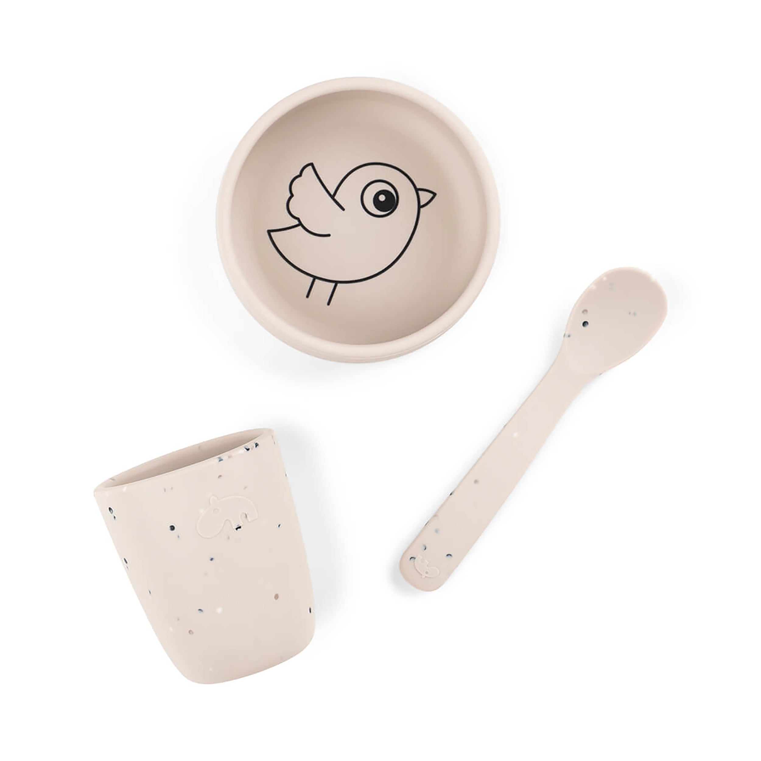 Herring & Bones - Concept Store Joyeux - Done By Deer - Ensembles - Coffret "Premier repas" Birdee