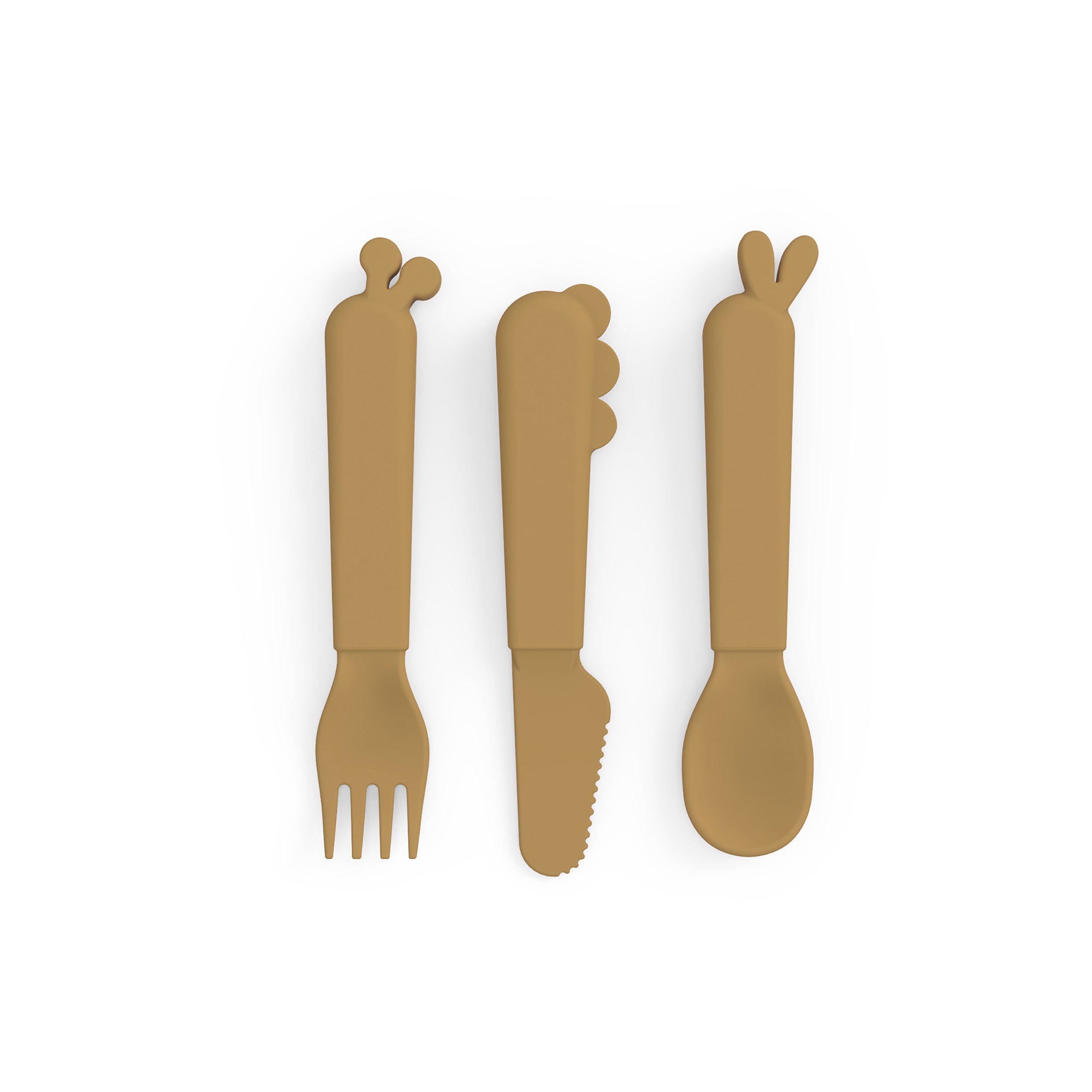 Herring & Bones - Concept Store Joyeux - Done By Deer - Couverts Enfants - Lot de 3 couverts "Kiddish"