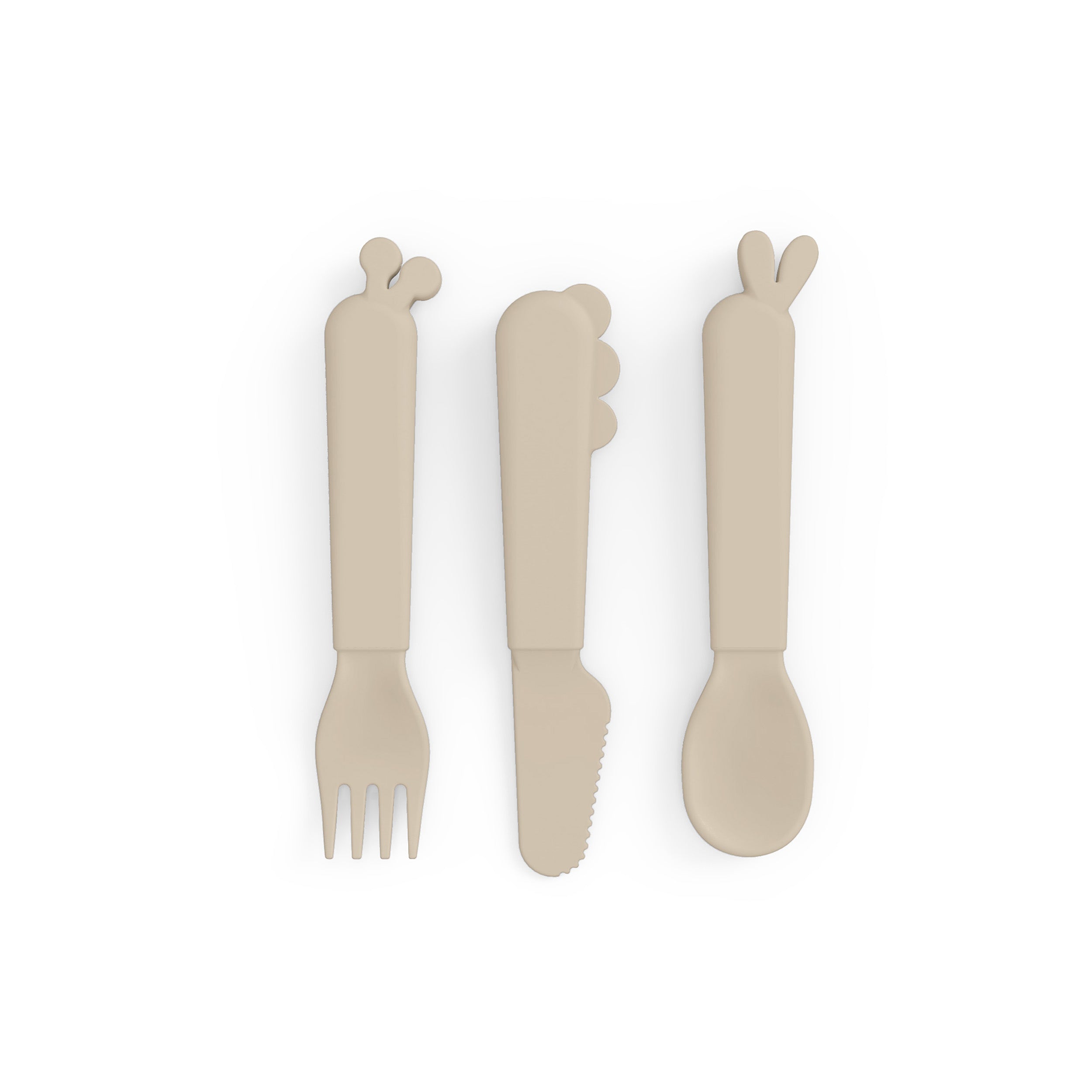 Herring & Bones - Concept Store Joyeux - Done By Deer - Couverts Enfants - Lot de 3 couverts "Kiddish"