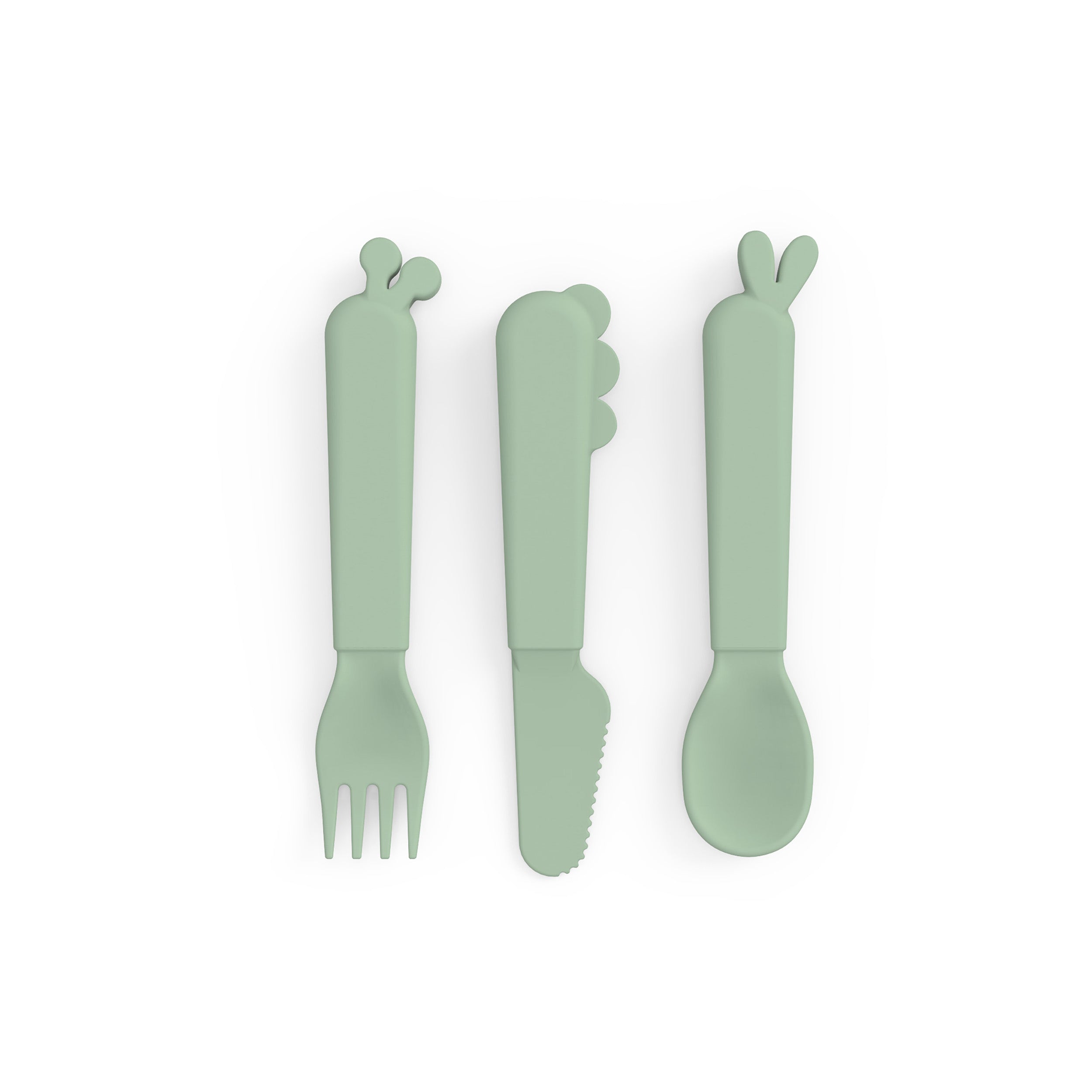 Herring & Bones - Concept Store Joyeux - Done By Deer - Couverts Enfants - Lot de 3 couverts "Kiddish"