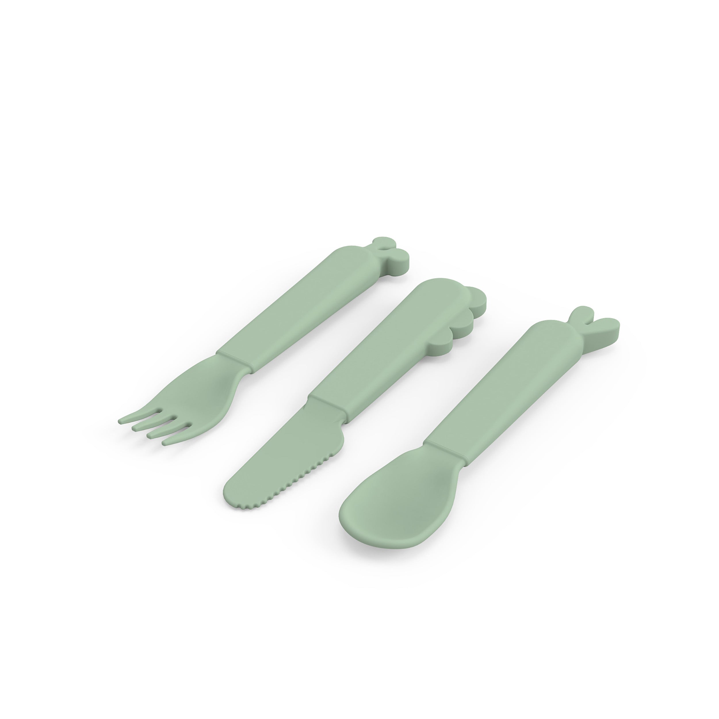 Herring & Bones - Concept Store Joyeux - Done By Deer - Couverts Enfants - Lot de 3 couverts "Kiddish"