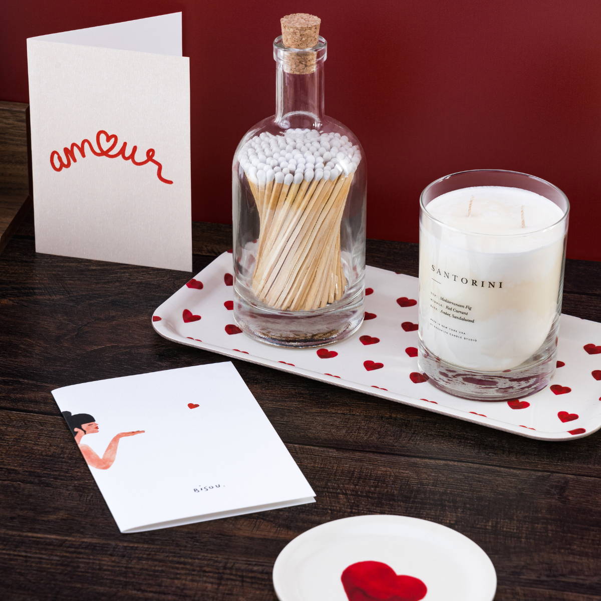 Herring & Bones - Concept Store Joyeux - Brooklyn Candle Studio - Bougies Parfumées - Bougie Escapist "Santorini"