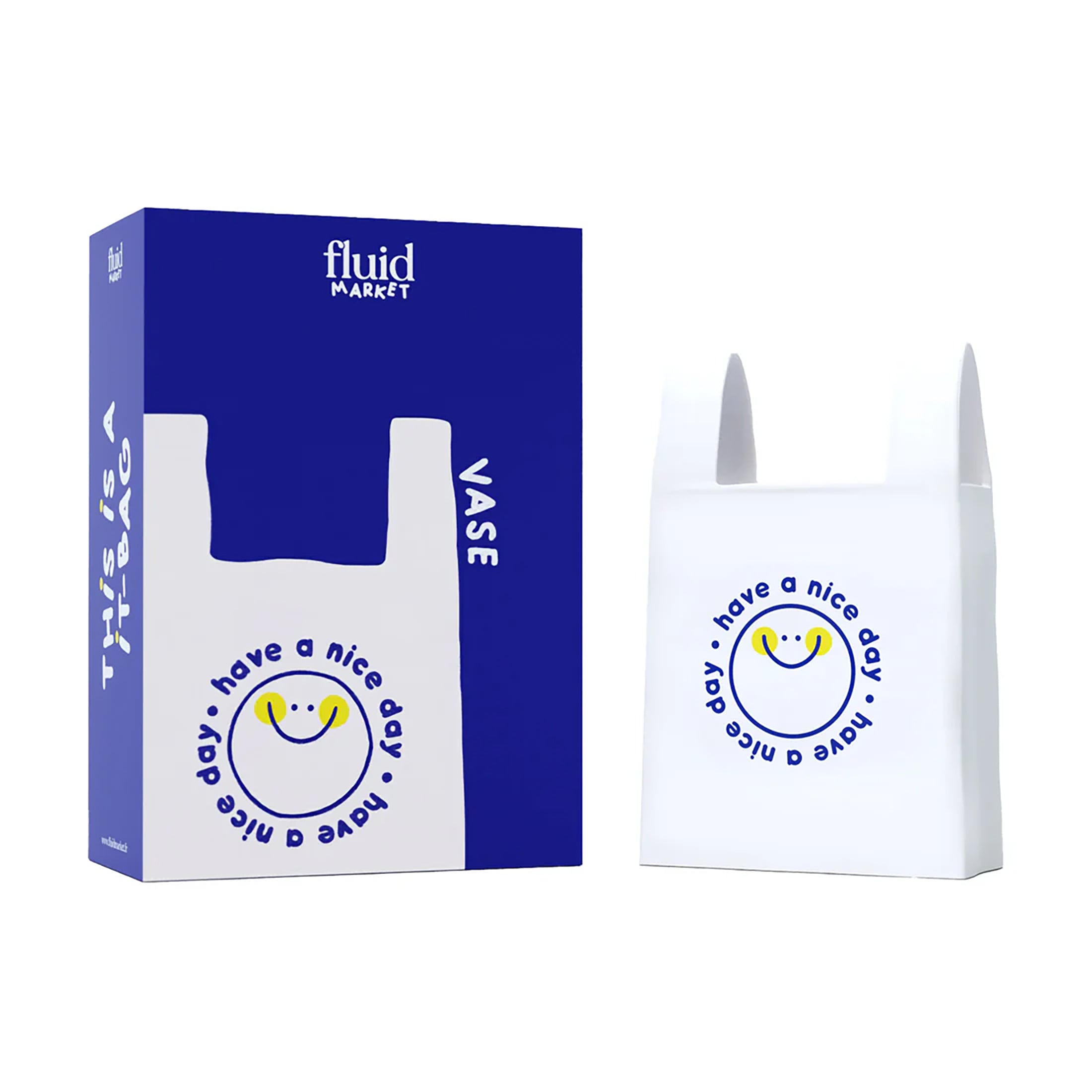 Herring & Bones - Concept Store Joyeux - Fluid Market - Vase - Vase "Sac en plastique"