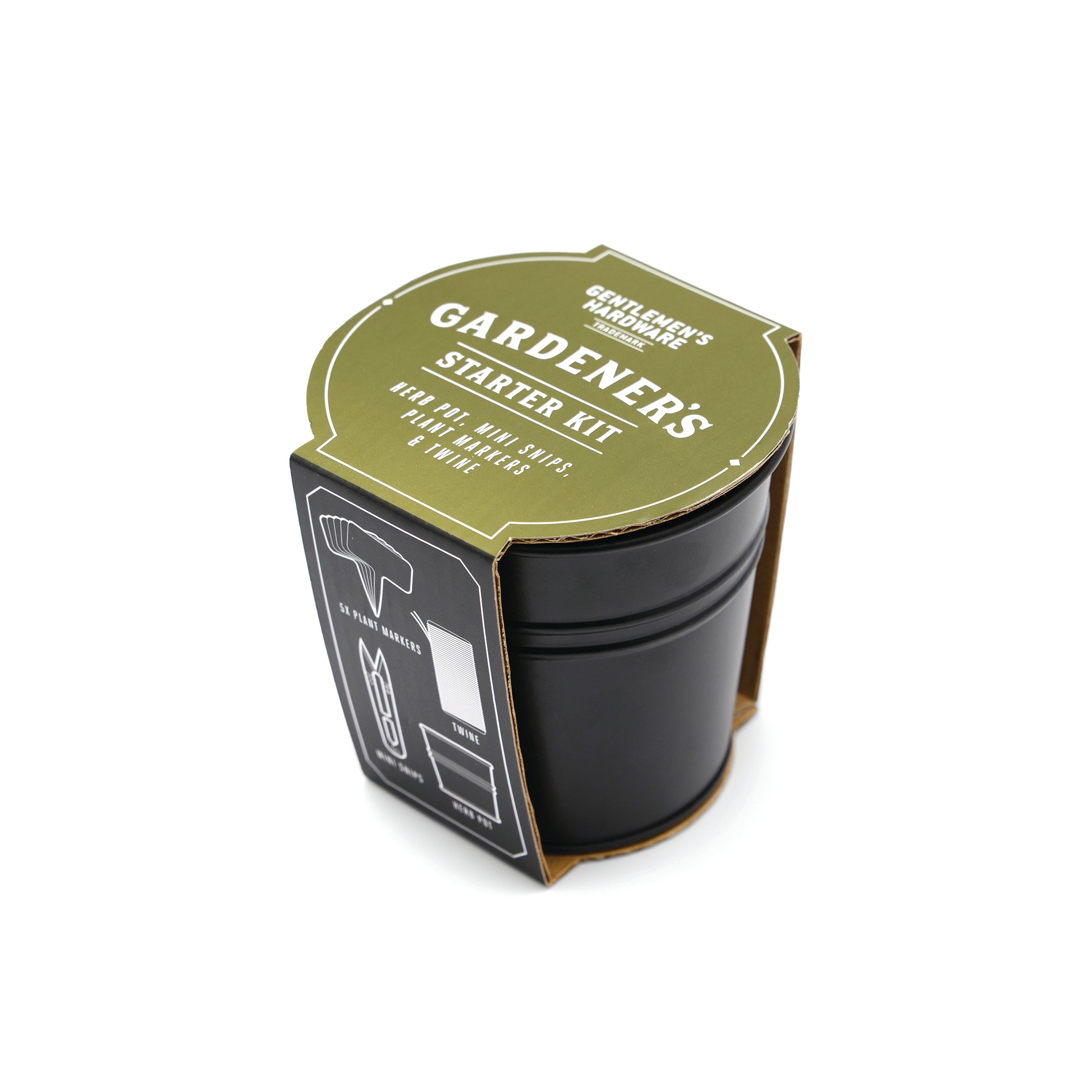 Herring & Bones - Concept Store Joyeux - Designworks Collective - Cache-pots et accessoires - Coffret du jardinier en herbe