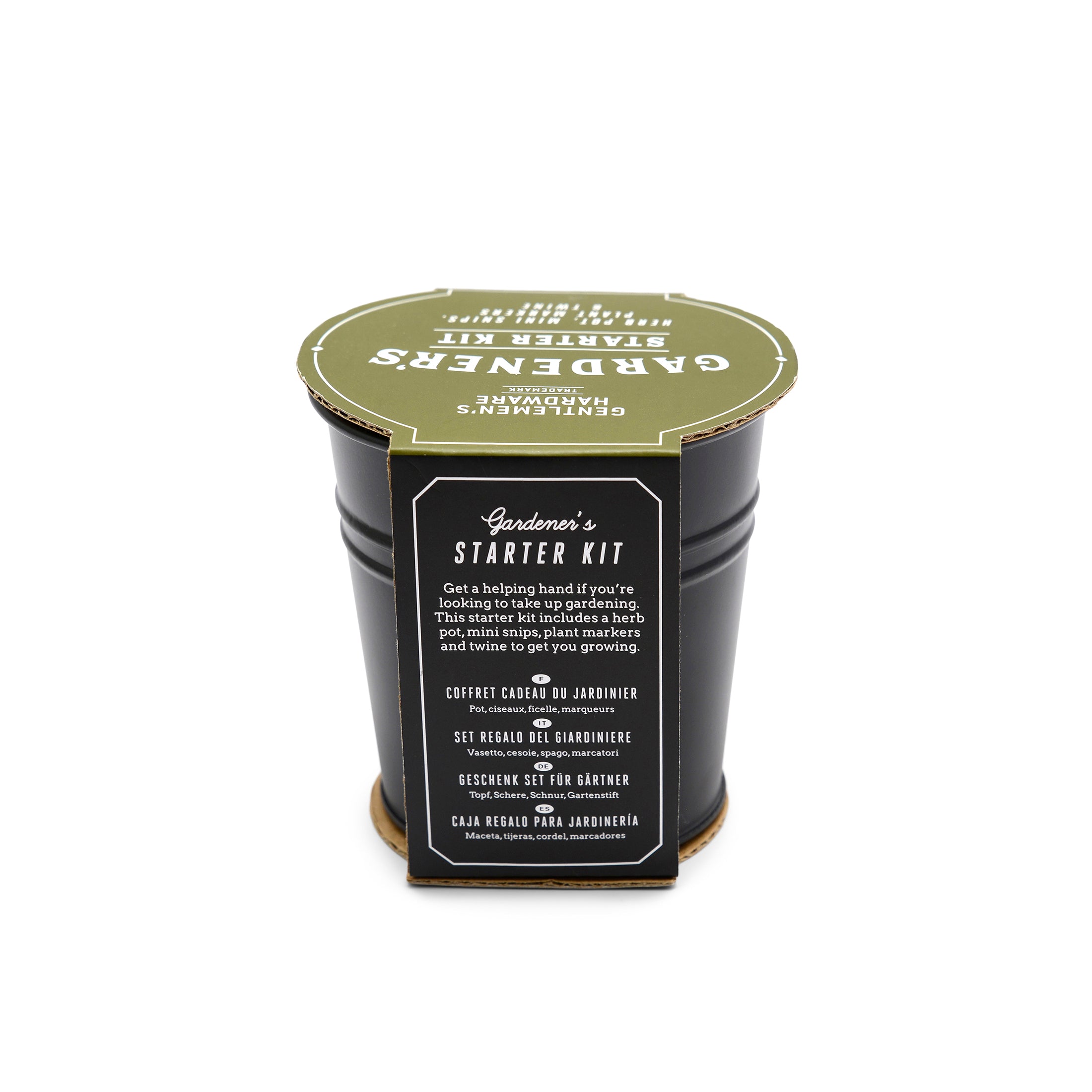 Herring & Bones - Concept Store Joyeux - Designworks Collective - Cache-pots et accessoires - Coffret du jardinier en herbe