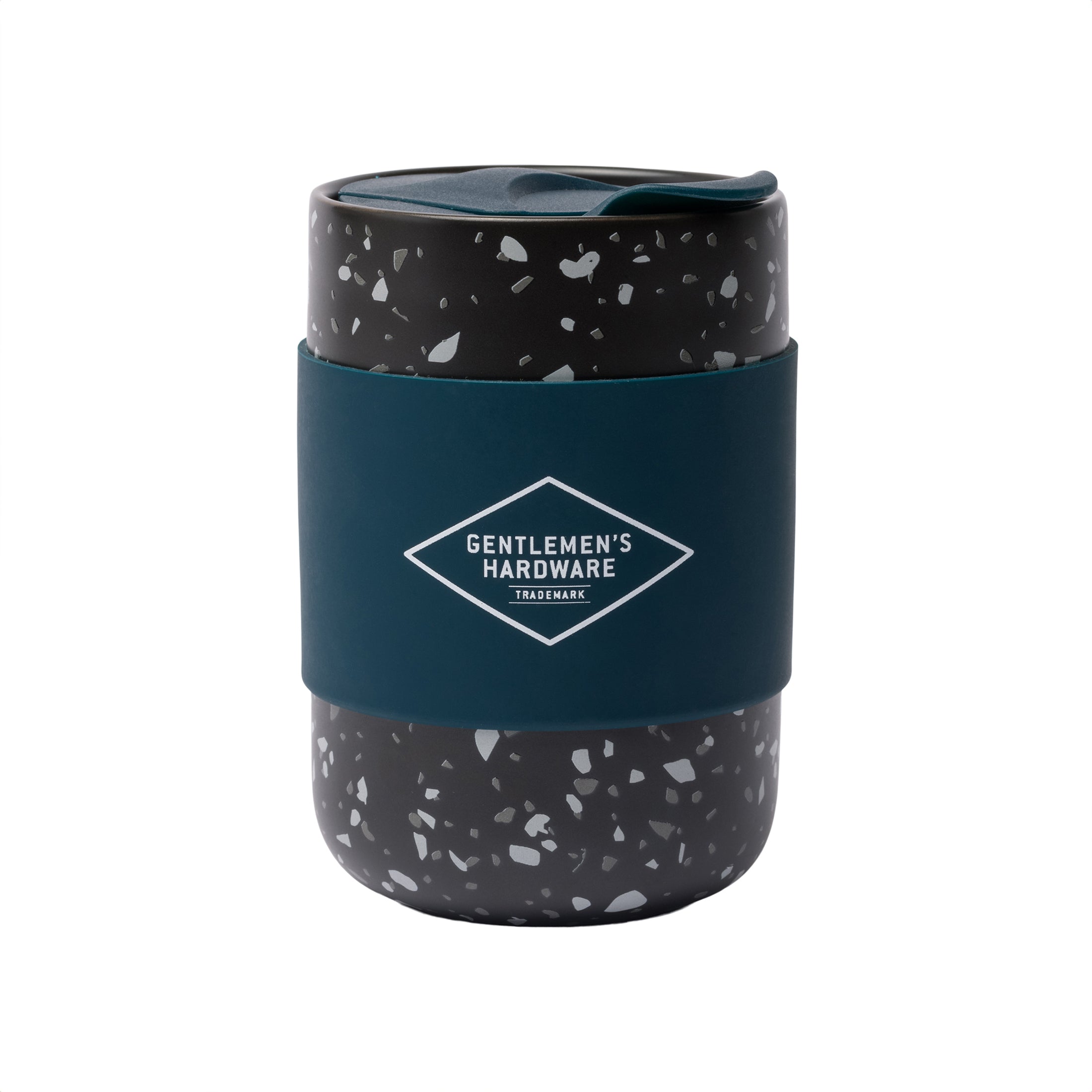 Herring & Bones - Concept Store Joyeux - Designworks Collective - Mugs - Travel Mug en céramique terrazzo