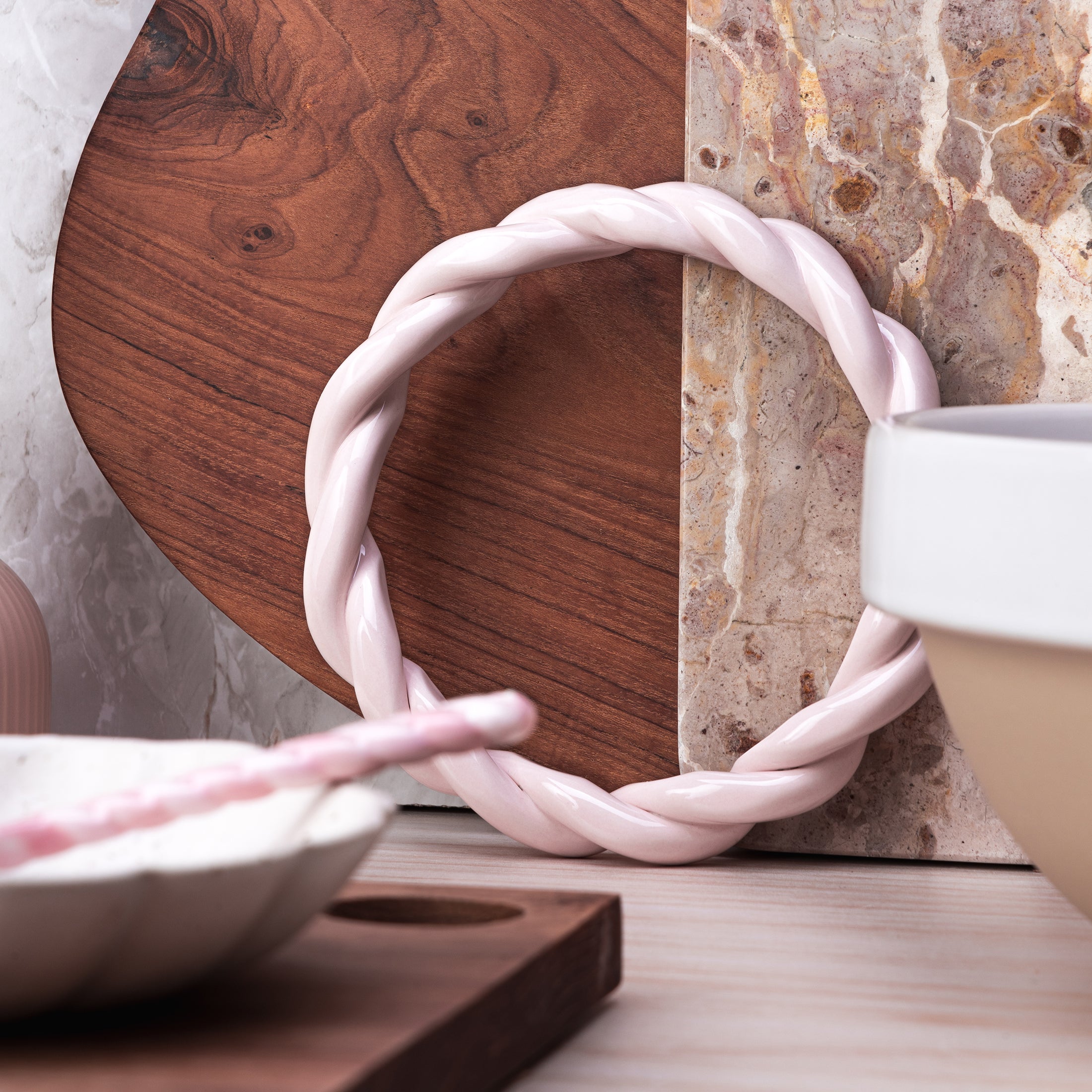 Herring & Bones - Concept Store Joyeux - Octaevo - Dessous de plat - Dessous de plat en céramique Sicilia