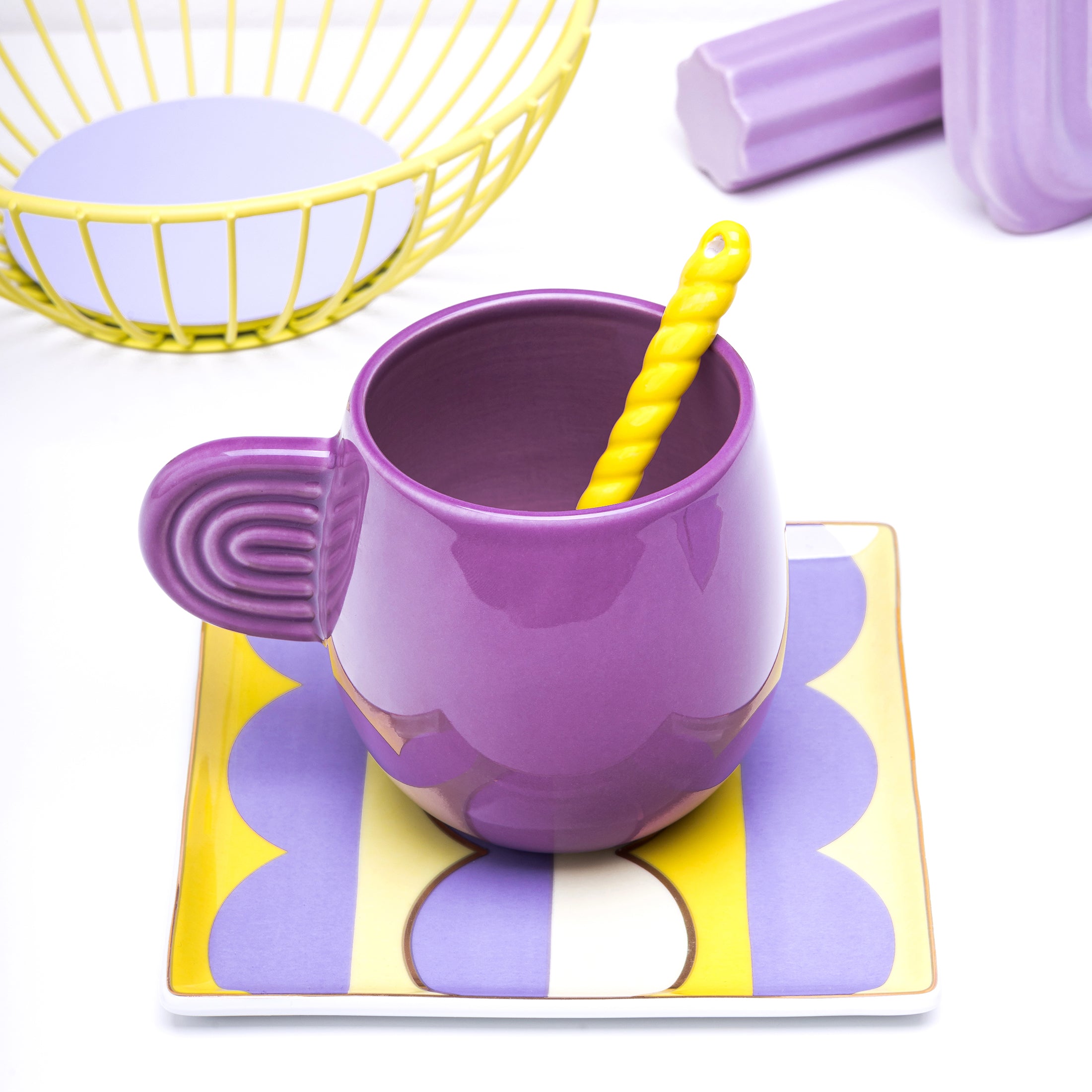 Herring & Bones - Concept Store Joyeux - Oustao - Tasses - Grand mug "Ambre"