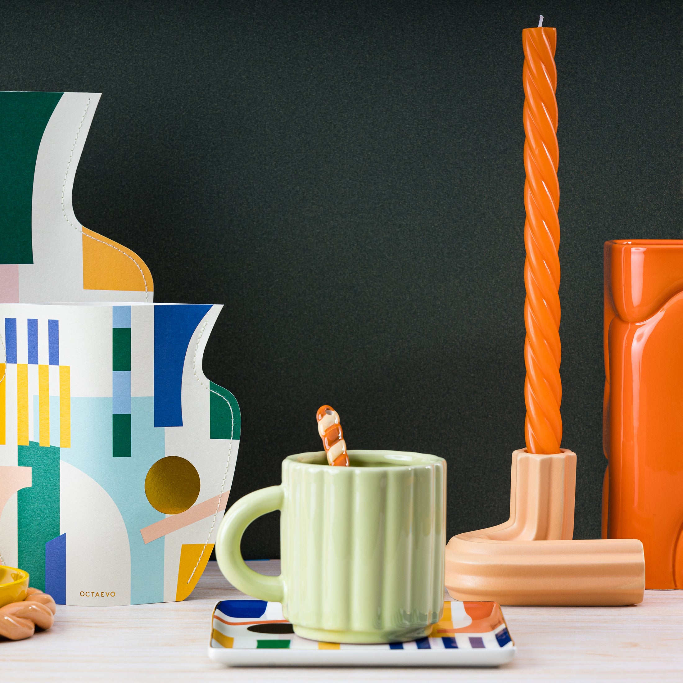 Herring & Bones - Concept Store Joyeux - &klevering - Bougies Déco - Bougie "Marshmallow"