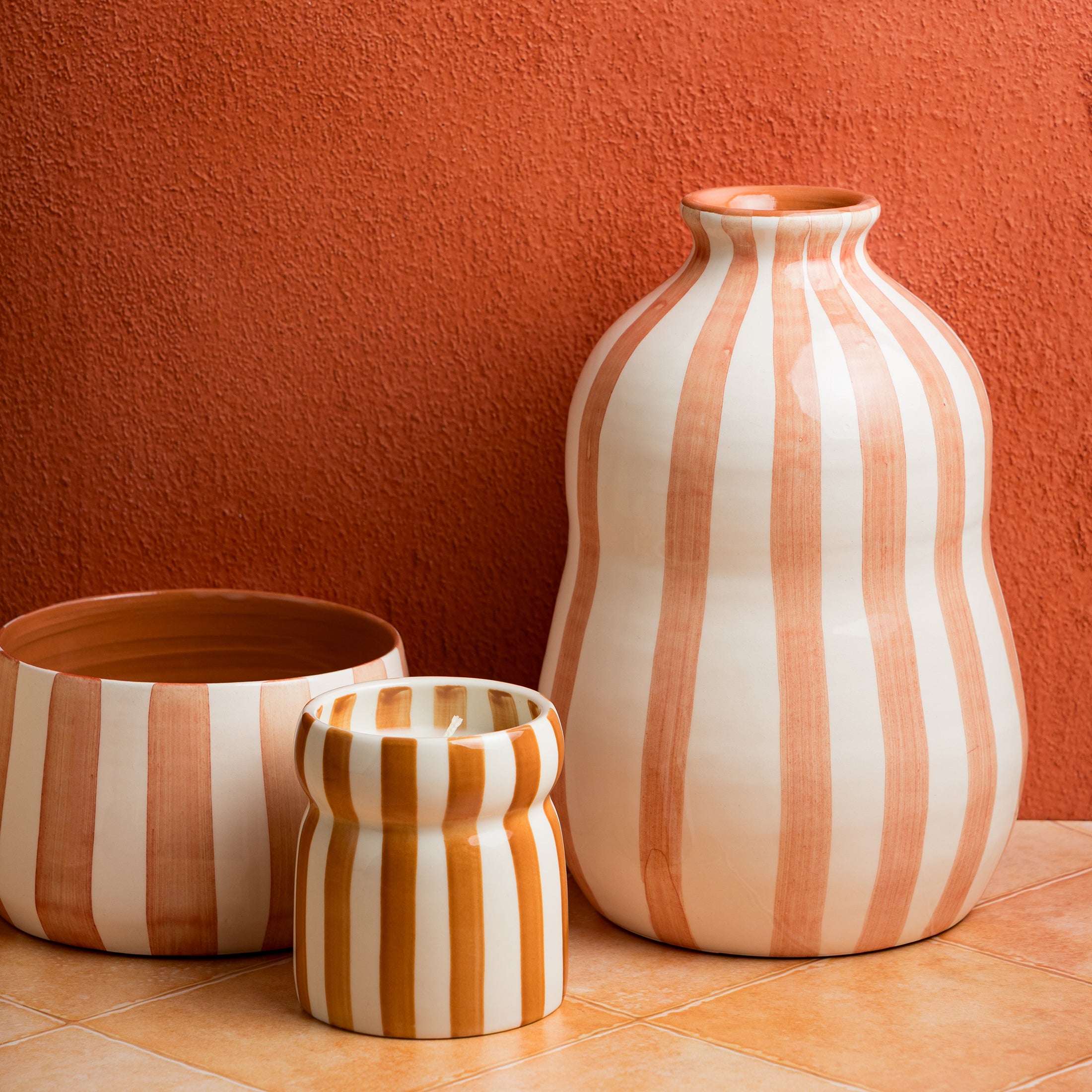 Herring & Bones - Concept Store Joyeux - Designworks Collective - Bougies Parfumées - Bougie parfumée "Cabana" - Sienna Sunset