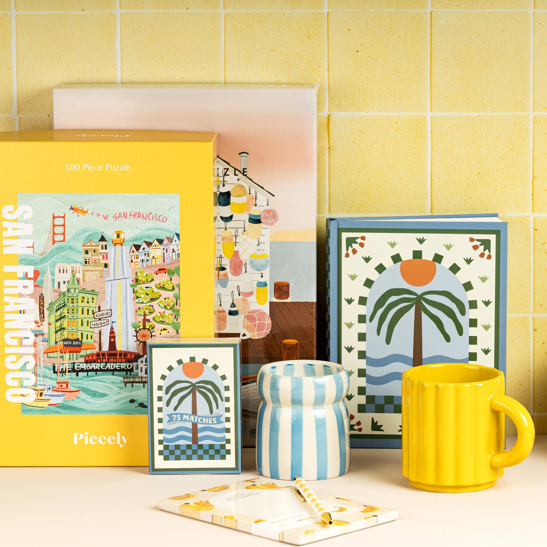 Herring & Bones - Concept Store Joyeux - Designworks Collective - Bougies Parfumées - Bougie parfumée "Cabana" - Lost at Sea