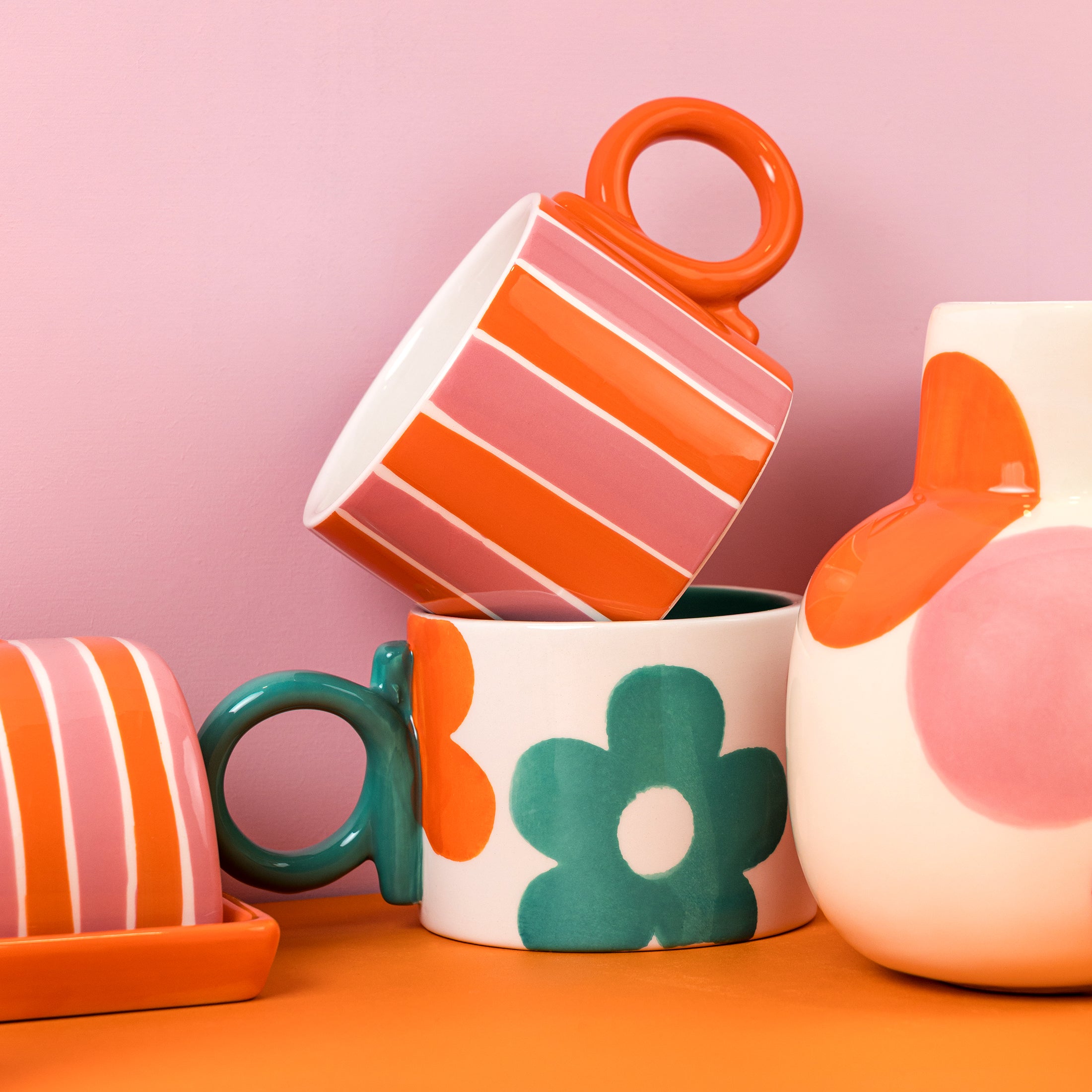 Herring & Bones - Concept Store Joyeux - Que Rico - Mugs - Grand mug "Inès"