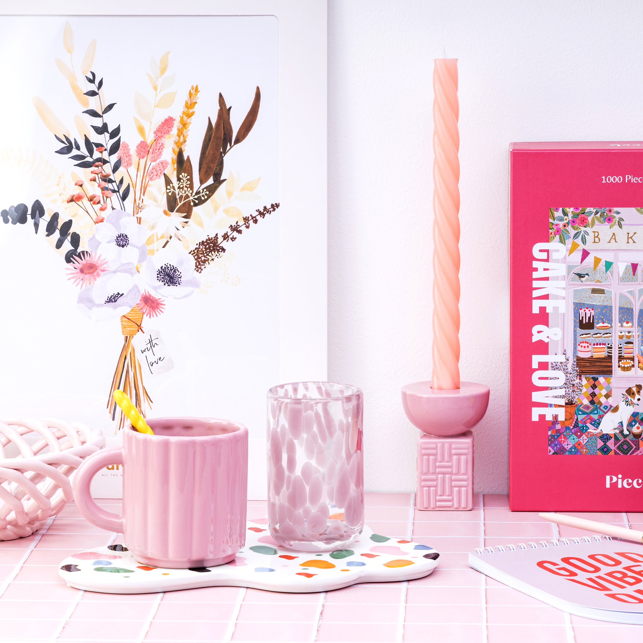 Herring & Bones - Concept Store Joyeux - All The Ways To Say - Affiches et posters - Affiche "Bouquet"
