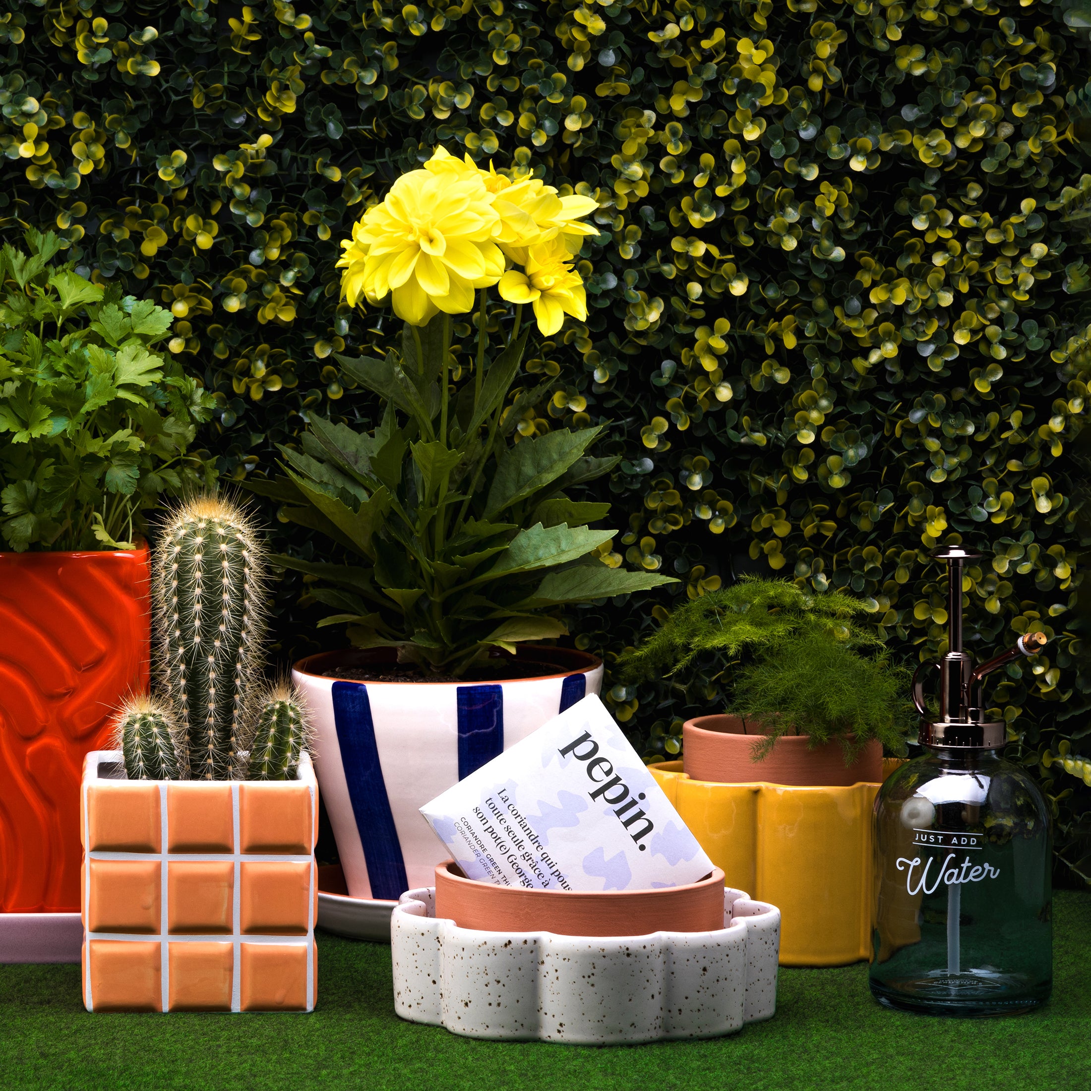 Herring & Bones - Concept Store Joyeux - Pépin - Cache-pots et accessoires - Pot autonome "George"