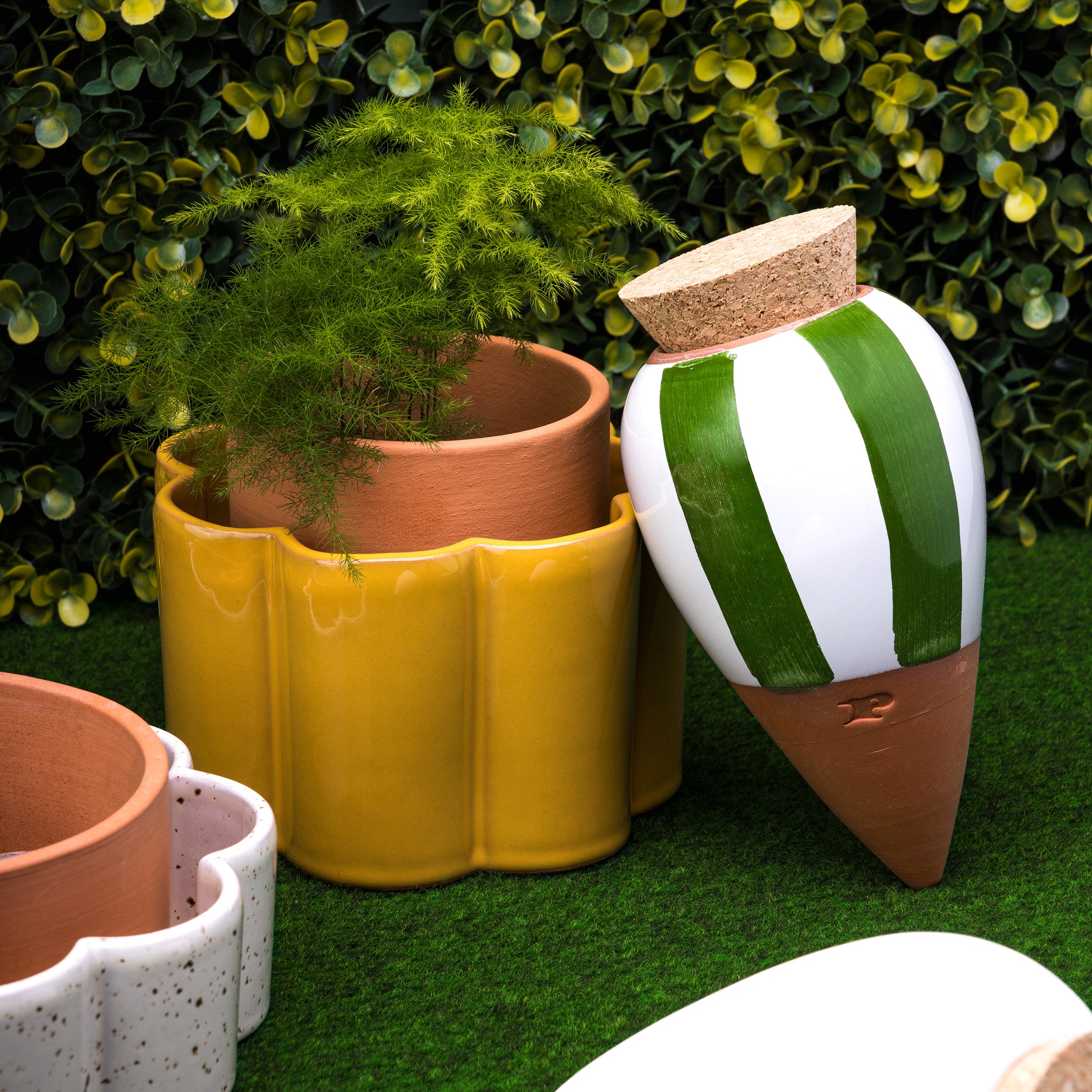 Herring & Bones - Concept Store Joyeux - Pépin - Cache-pots et accessoires - Petit pot autonome "Paula"