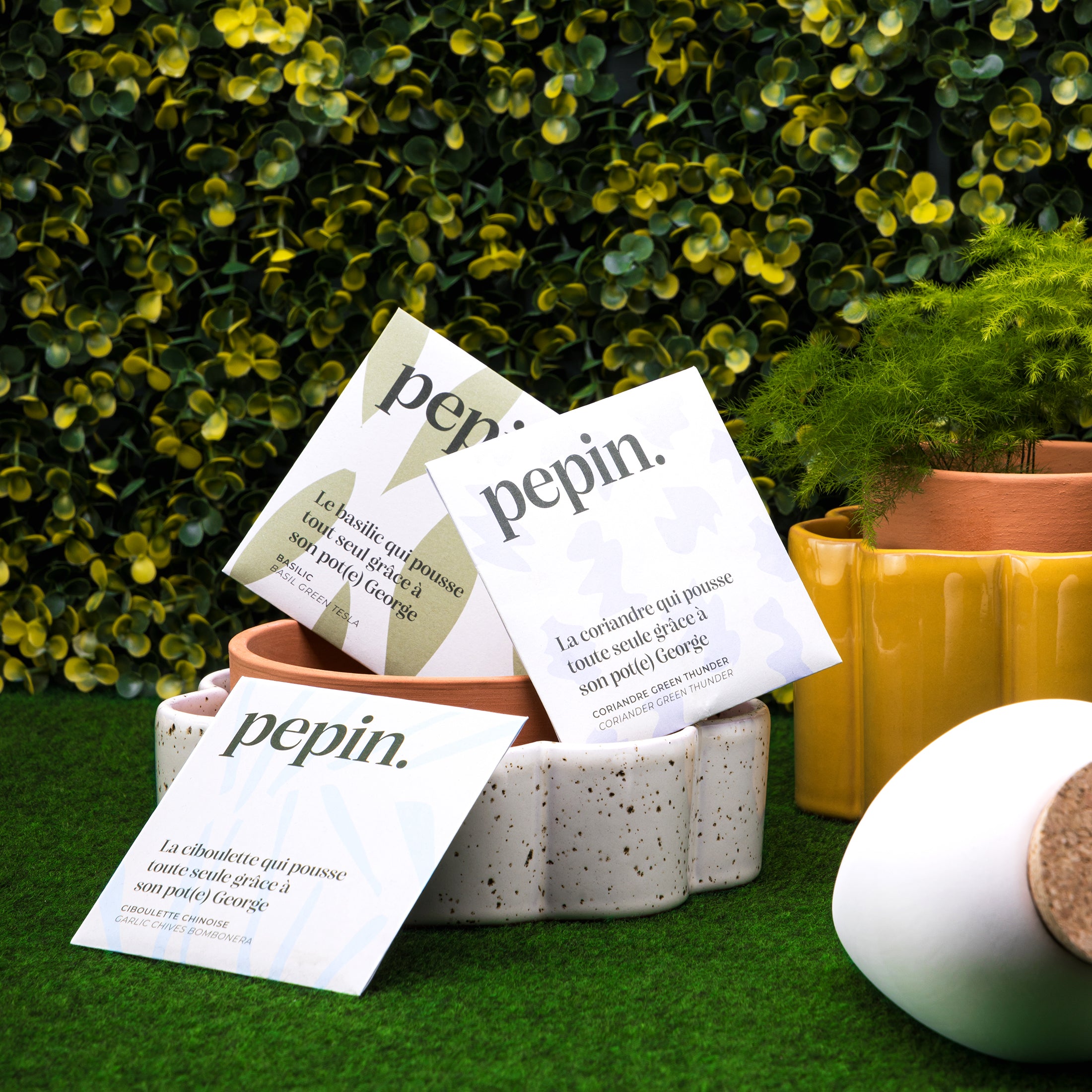 Herring & Bones - Concept Store Joyeux - Pépin - Cache-pots et accessoires - Pot autonome "George"