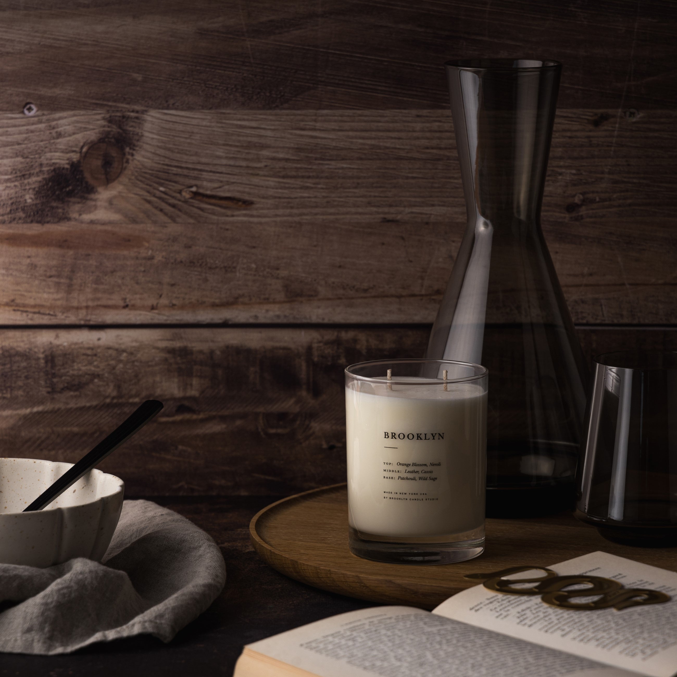 Herring & Bones - Concept Store Joyeux - Brooklyn Candle Studio - Bougies Parfumées - Bougie Escapist "Brooklyn"